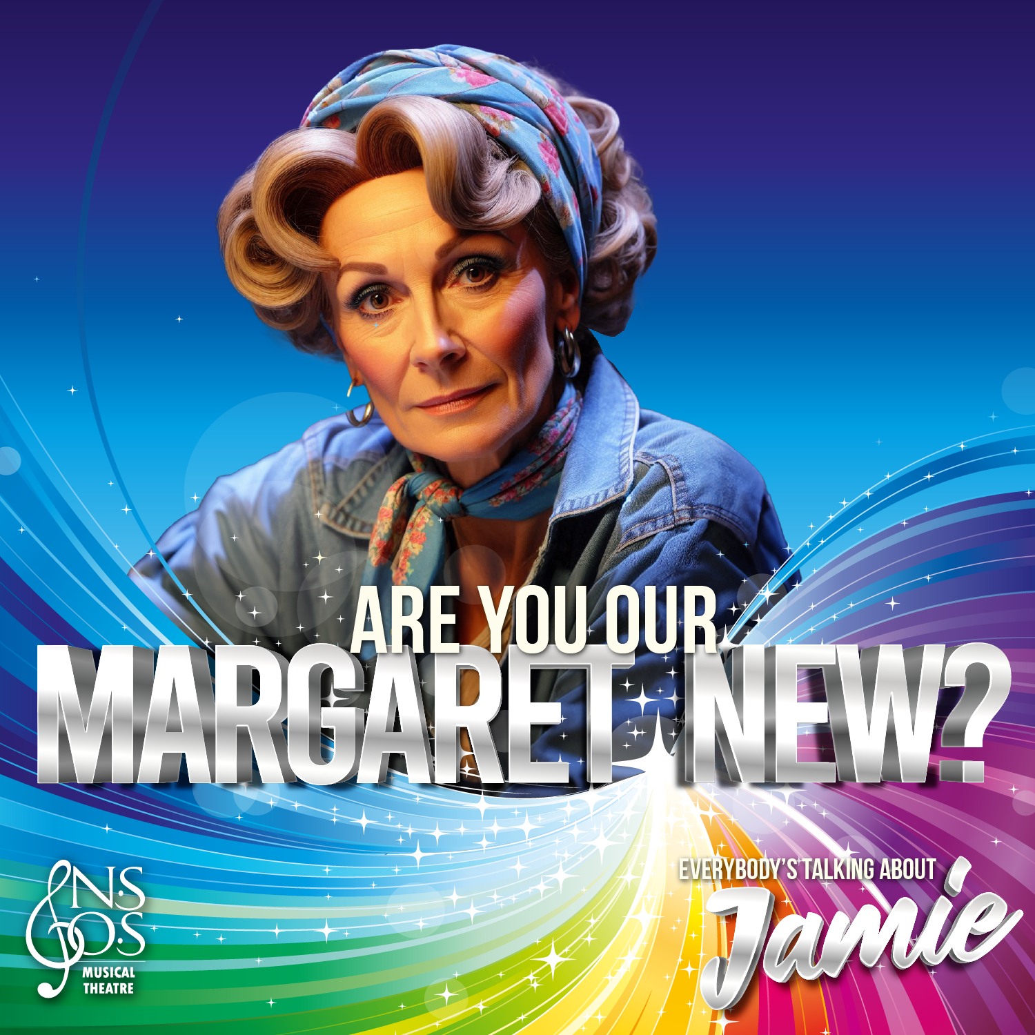 Are you our Margaret New!?
REGISTER FOR OUR OPEN AUDITIONS!
Margaret is Jamie's devoted mother, a single parent who works hard to provide for her family. She loves Jamie unconditionally but initially struggles to understand his desire to become a drag queen, fearing for his safety and future. Margaret is portrayed with warmth, vulnerability, and a fierce protective instinct for her son. Throughout the musical, she evolves from a place of uncertainty to become one of Jamie's strongest supporters, learning to embrace him for who he truly is.
We are an open society and we welcome performers 16yrs and over representing a variety of ethnicities and background to audition.
Register now at: https://www.nsosltd.org/open-auditions