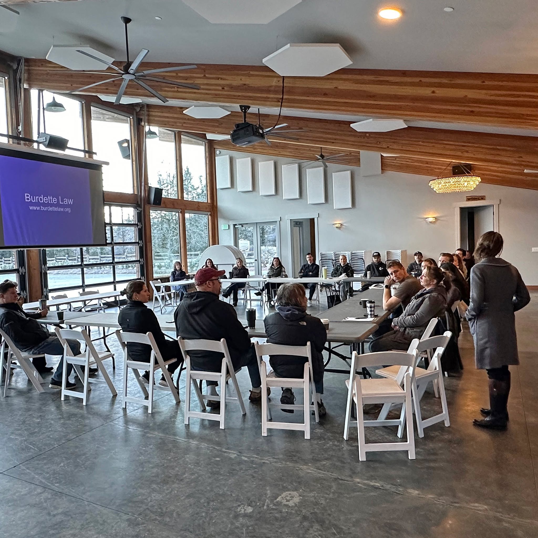 At today's Keep It Local Snoqualmie Valley meeting, our members heard from Kelly Burdette with Burdette Law, PLLC. We enjoyed learning about the numerous ways she is helping her clients and community! Kelly, thank you for being today’s informative presenter!