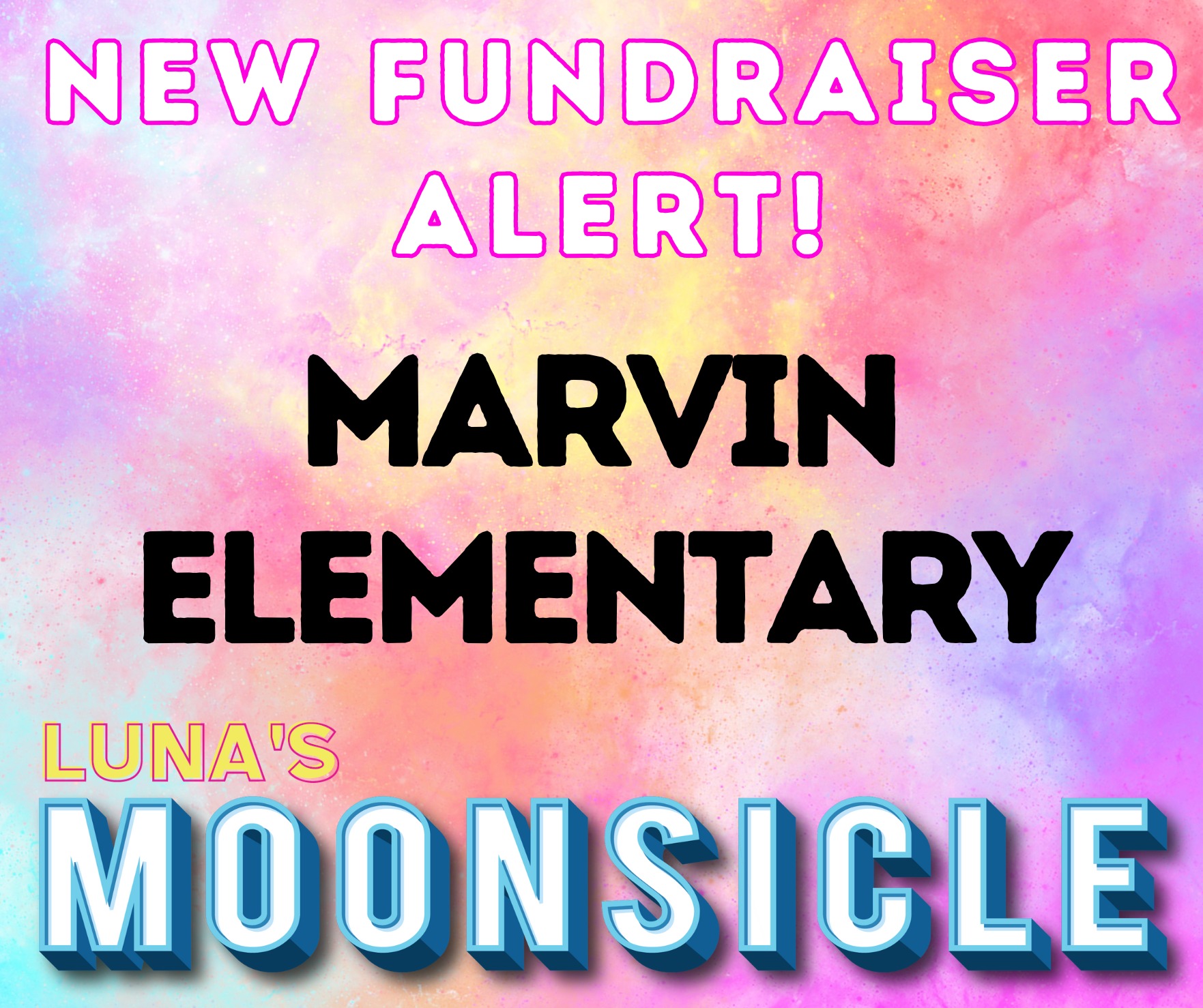 New Fundraiser Alert! Our friends at Marvin Elementary School are holding a Moonsicle Fundraiser for the first time!
Check out their flavors at https://www.lunasice.com/currentfundraisers
Visit our website to book your own FUNdraiser!
#lunasmoonsicle #lunasshavedice