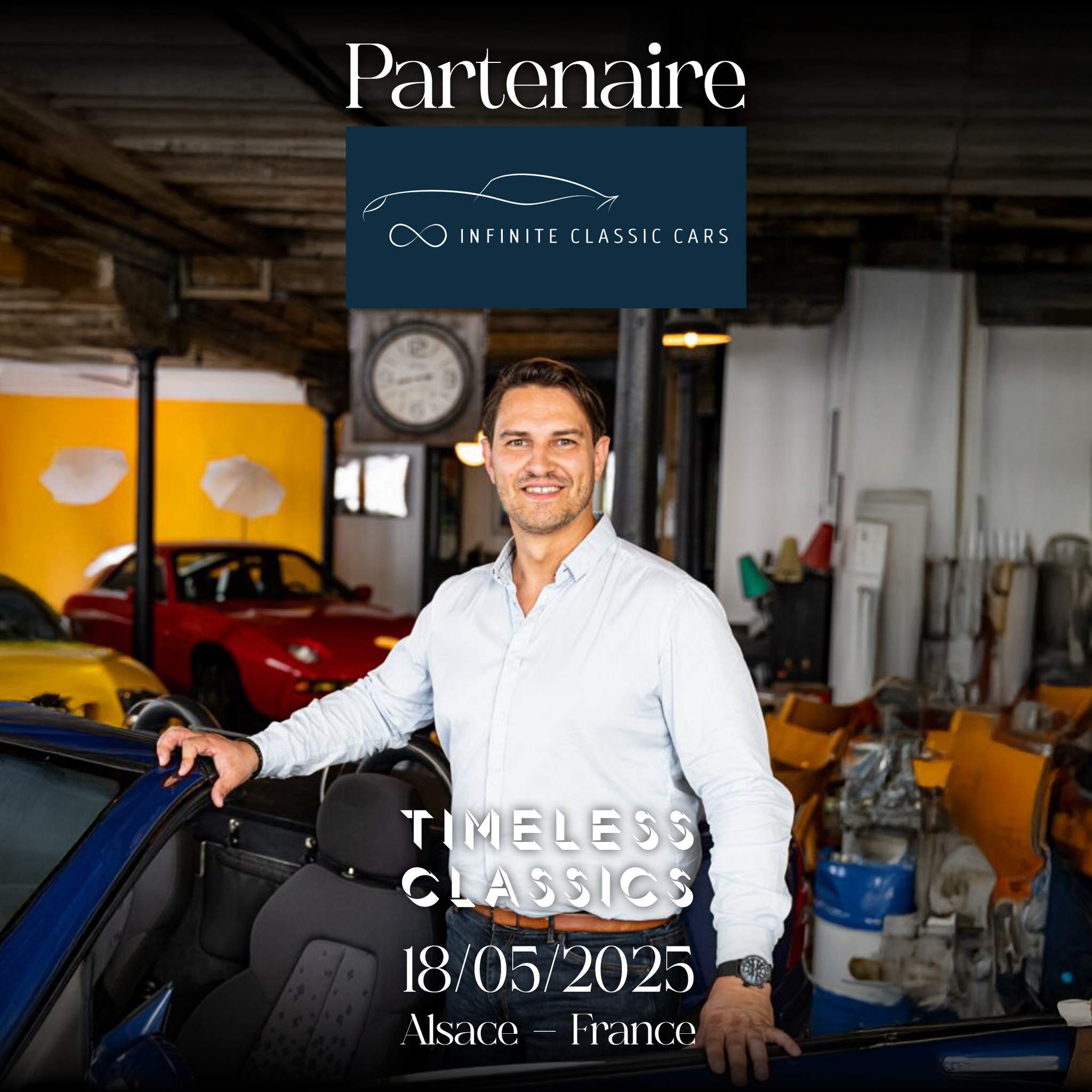 TIMELESS CLASSICS - 18/05/2025
Partenaire : @infiniteclassiccars
Infinite Classic Cars est une entreprise dédiée à la gestion de patrimoine automobile, offrant des services spécialisés aux passionnés et collectionneurs de véhicules classiques.
Animée par une passion profonde pour les automobiles d'exception, Infinite Classic Cars se consacre à la préservation et à la valorisation de véhicules rares. L'entreprise propose des modèles classiques à la vente tels que la Corvette C4 ZR-1, Porsche 964 Carrera, Alpine GTA V6, etc.
Infinite Classic Cars facilite la vente de véhicules classiques en offrant une assistance complète à ses clients. L'entreprise prend en charge la préparation du dossier, la gestion des appels, la présentation du véhicule, le nettoyage, la livraison et les démarches administratives, garantissant ainsi une expérience fluide et professionnelle pour les vendeurs et les acheteurs.
En complément, Infinite Classic Cars propose des services de transport et de convoyage adaptés aux véhicules classiques et de collection. Que ce soit pour une livraison sécurisée à domicile, un transfert vers un événement automobile ou une participation à une vente aux enchères, l’équipe assure un service clé en main. Les clients peuvent également bénéficier d’un accompagnement personnalisé lors des enchères pour les conseiller dans l’achat ou la vente de leur véhicule.
Au-delà de la vente, Infinite Classic Cars propose des services de conciergerie, de gardiennage et de convoyage pour les professionnels. L'entreprise assure la gestion complète des véhicules, y compris les révisions, les rappels constructeurs, les changements de pneus et les nettoyages, permettant ainsi aux clients de se concentrer sur leurs activités principales tout en ayant l'assurance que leurs véhicules sont entre de bonnes mains.
www.timelessclassics.fr
#TimelessClassics #LamborghiniMiura #Miura #TimelessClassicsEvent #PrivateEvent #Event #Evenement #Privé #EvenementPrive #Alsace #BasRhin