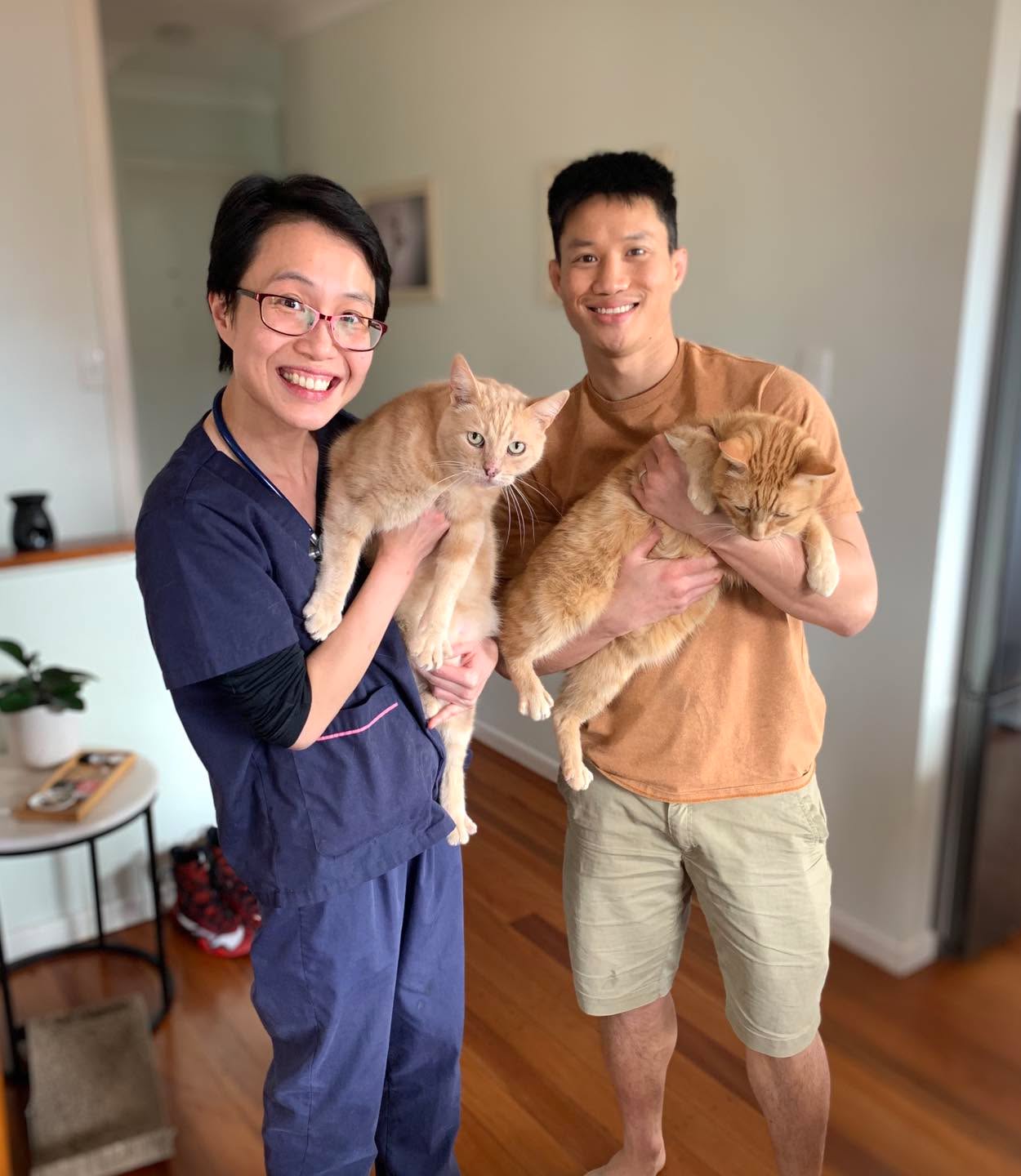 ๐ Last week the BNMV Team was star struck ๐
We met someone famous, Ben Nguyen @ben10mma a MMA fighter ๐ฅ
๐ Did you know Ben competed in UFC and he is an internet star! Ben has some incredible achievements in the fighting world. ๐ฅ
Videos of him competing have over 100 million views on YouTube and Facebook! ๐
We are very privileged to have Ben and his wife use our house call services! ๐๐พ Their two kitties ๐ฑ๐ฑ are so adorable and were at ease during their check up at home! We would be delighted to see them again whenever they need us! ๐ฅฐ
Ben also does private coaching @strike.combatacademy .Check him out if this is something you're interested in! ๐
(Oops! We forgot to get Benโs autograph! โ๐ปThatโs for next time! ๐คญ)