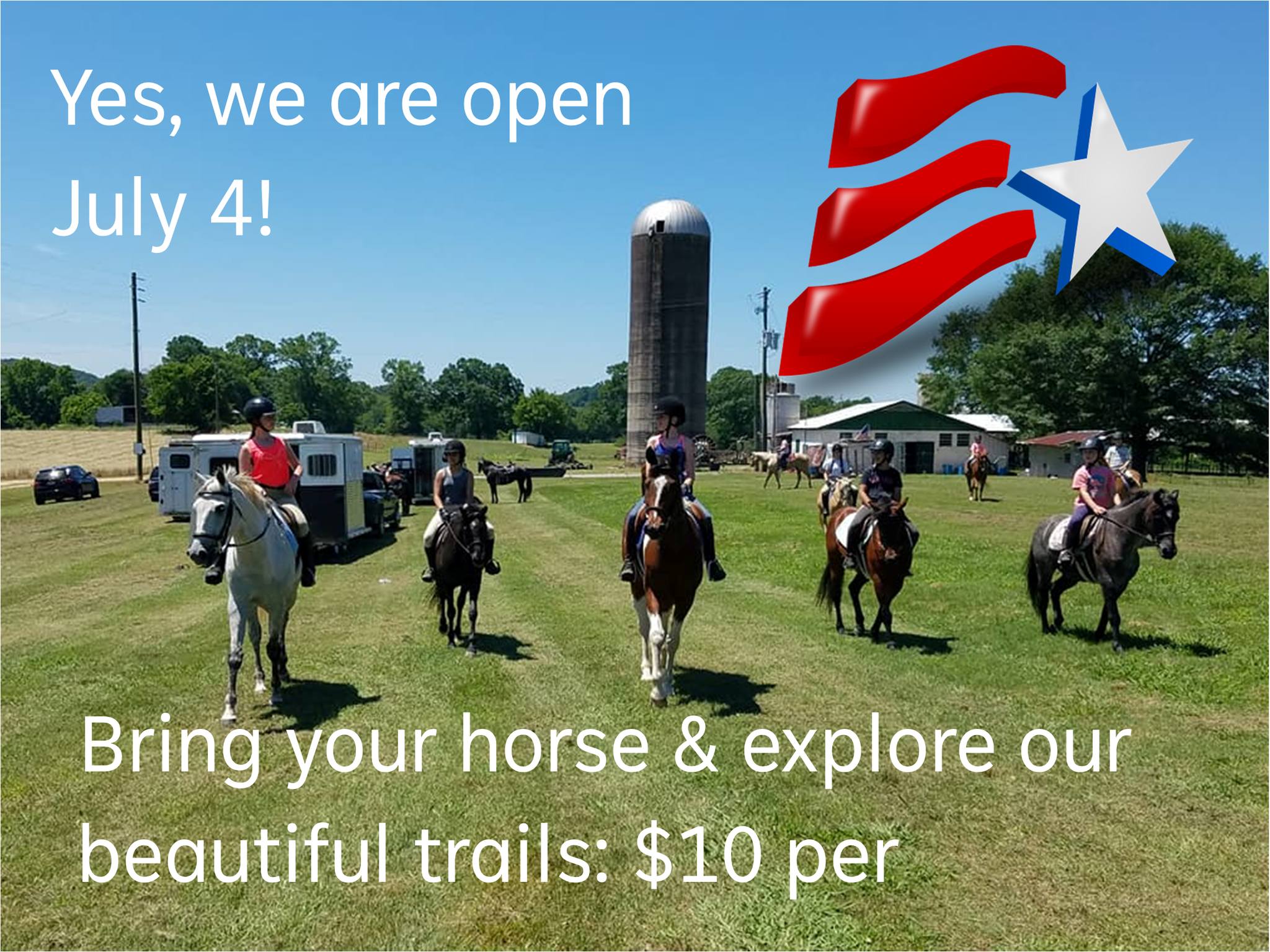 Give us a call if you have any questions. Open sunrise to sunset.
205-956-0264