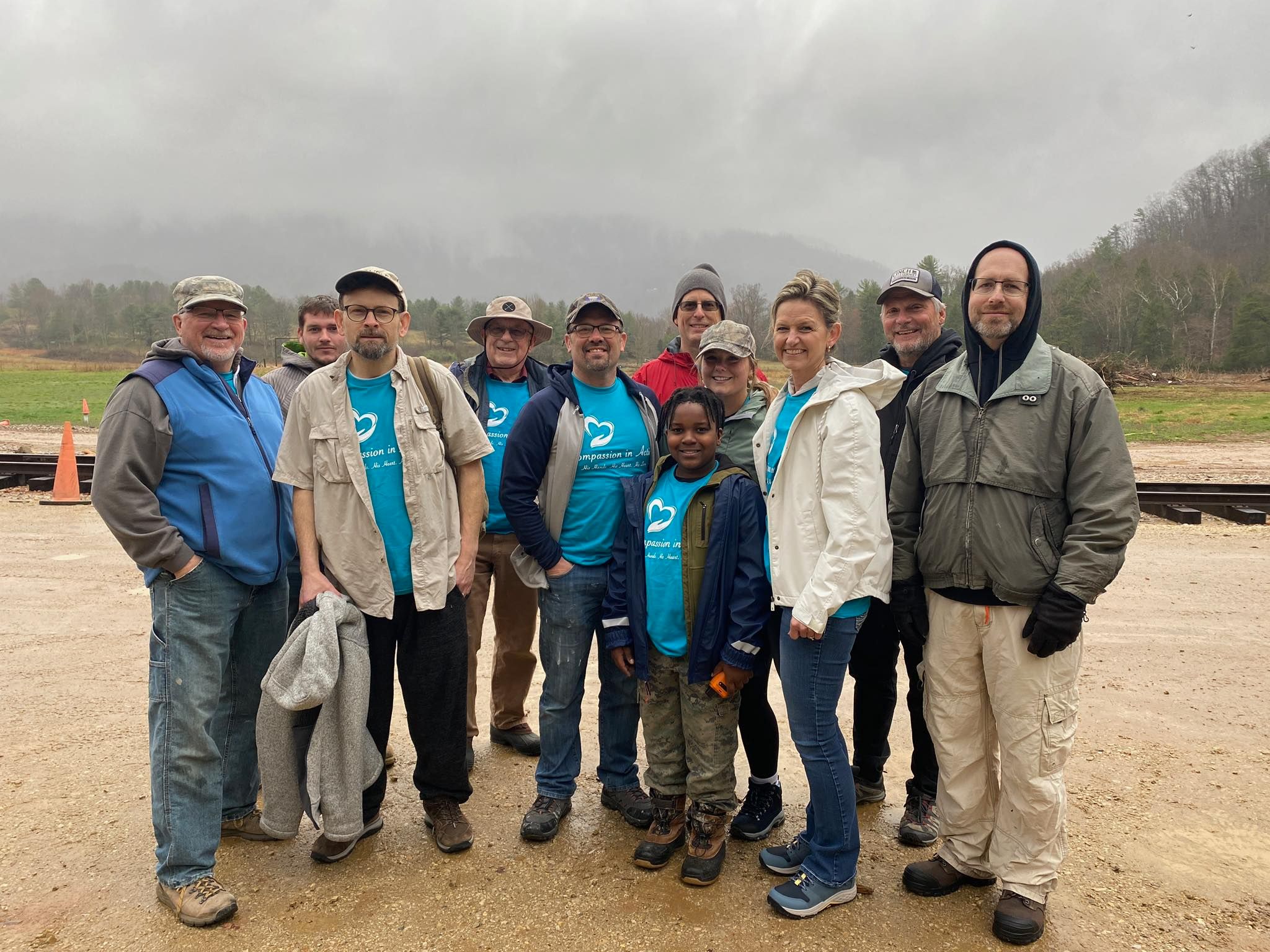 Compassion In Action Disaster Relief Rebuild Trip happening right now in Tennessee! What an AMAZING team led by Terry Wanta! Please help us welcome the South Central Division of Compassion In Action!!!!