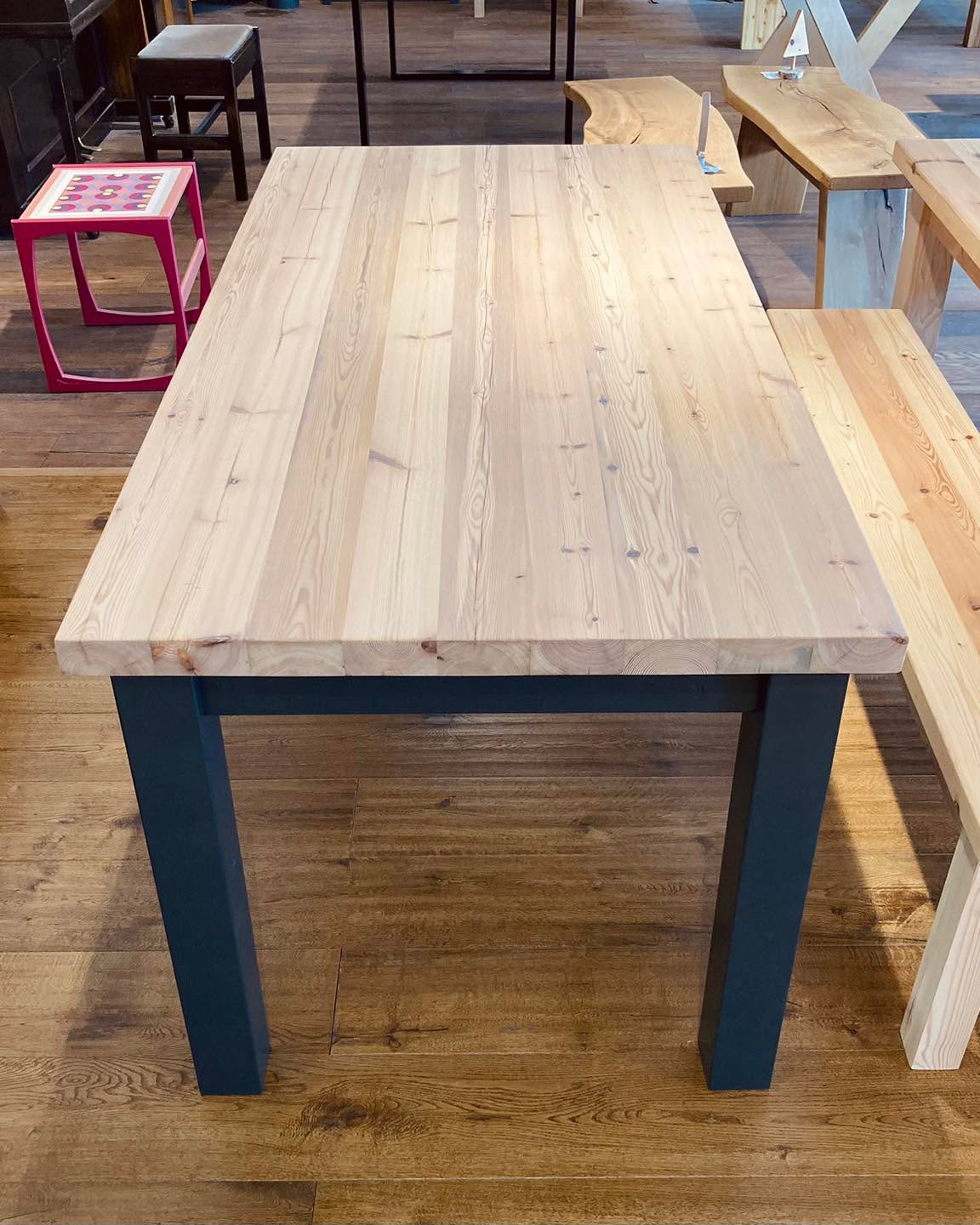 Dining Tables
A trio of our latest tables before heading out to their new homes. Made from reclaimed softwood (and one with steel frame legs) with tops finished in Osmo oil, these beauties are made to last.
All based on our standard designs but with bespoke sizes to suit the homes they’re going to.
#diningtable #reclaimedwood #reclaimed #industrialdesign #desk #furniture #reclaimedwoodfurniture #sustainability #buylocal #sustainable