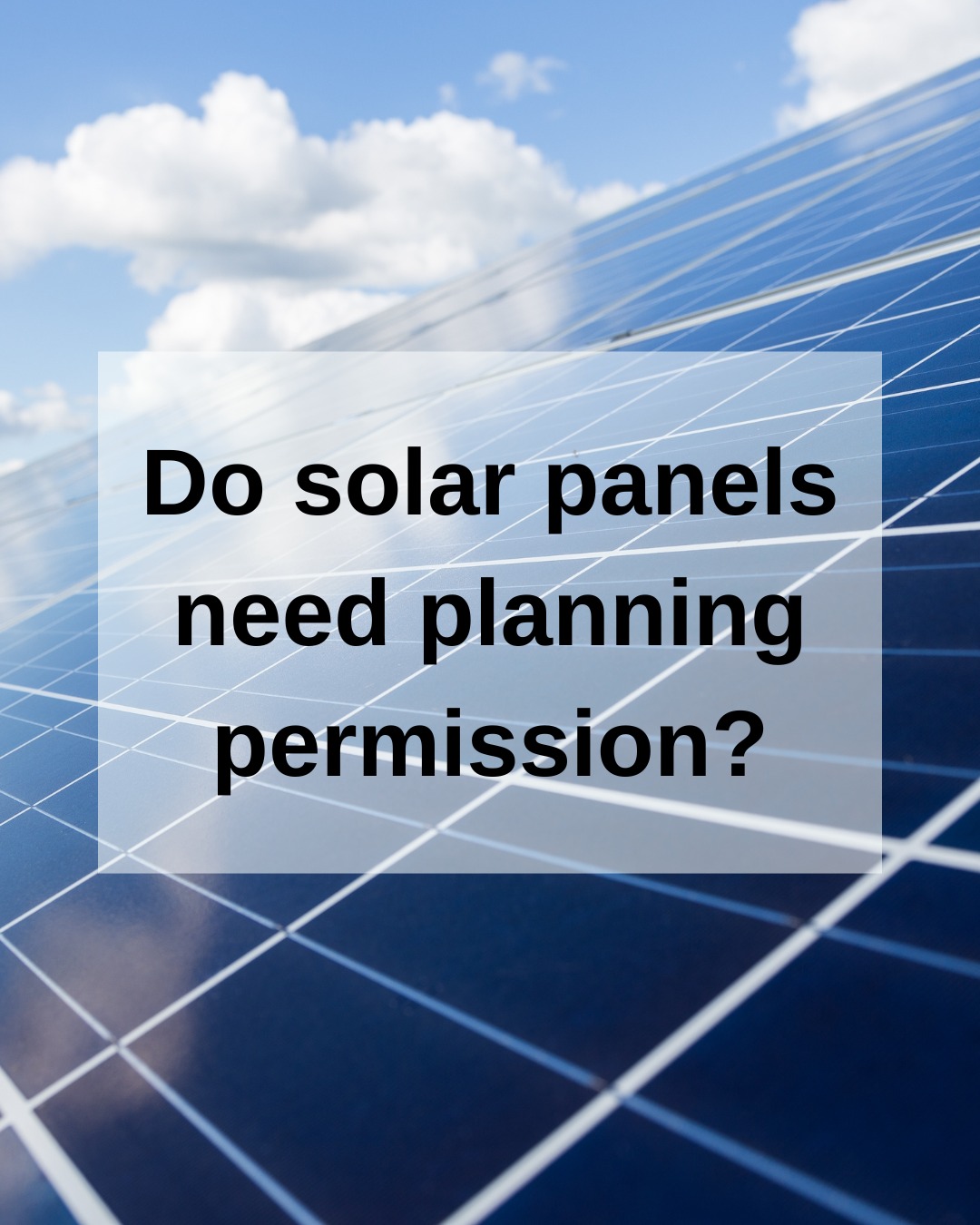 “Do solar panels need planning permission?”
📋 Usually not for residential homes – but there can be exceptions. Always best to check with your local authority, especially for listed buildings or conservation areas.