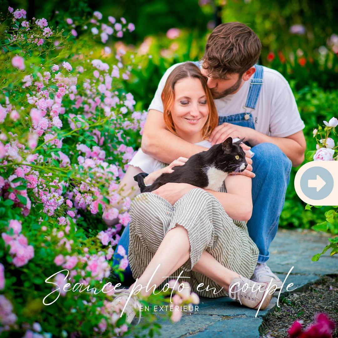 Un chat sur une séance photo ! Et bien oui c'est possible 😍
Il aura juste fallu attendre une météo propice pour que Merlin n'est pas les pattes mouillées.