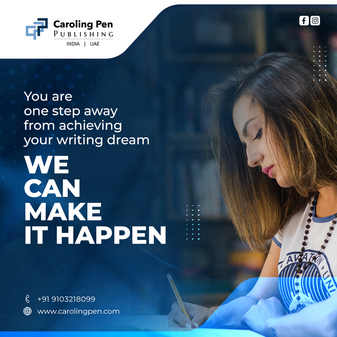 We turn dreams into published works, Let Caroling Pen be your guide. 💫
Get a free quote on our publishing services! 📞
#PublishingMadeEasy
Visit: https://www.carolingpen.com/
.
.
.
#bookpublishing #bookstagram #publishing #authors #bookpublishers #indianpublishers #contentcreator #booknerd #indianpublisher #carolingpenpublishing #carolingpenpublishers #readers #booklover