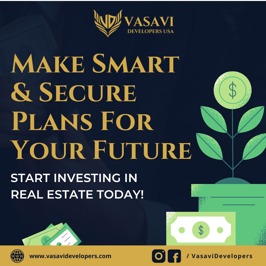 Discover the latest industry trends and insider insights to maximize your returns.
Let's embark on this journey together! Reach out today and take the first step towards building your passive income.
Letโs grow together for better future.
Visit www.vasavidevelopers.com to know more.
#LetsGrowTogether #VasaviDevelopers #VasaviDevelopersUSA #RealEstate #Investment #RealEstateInvestment #Investing #realestatecompany