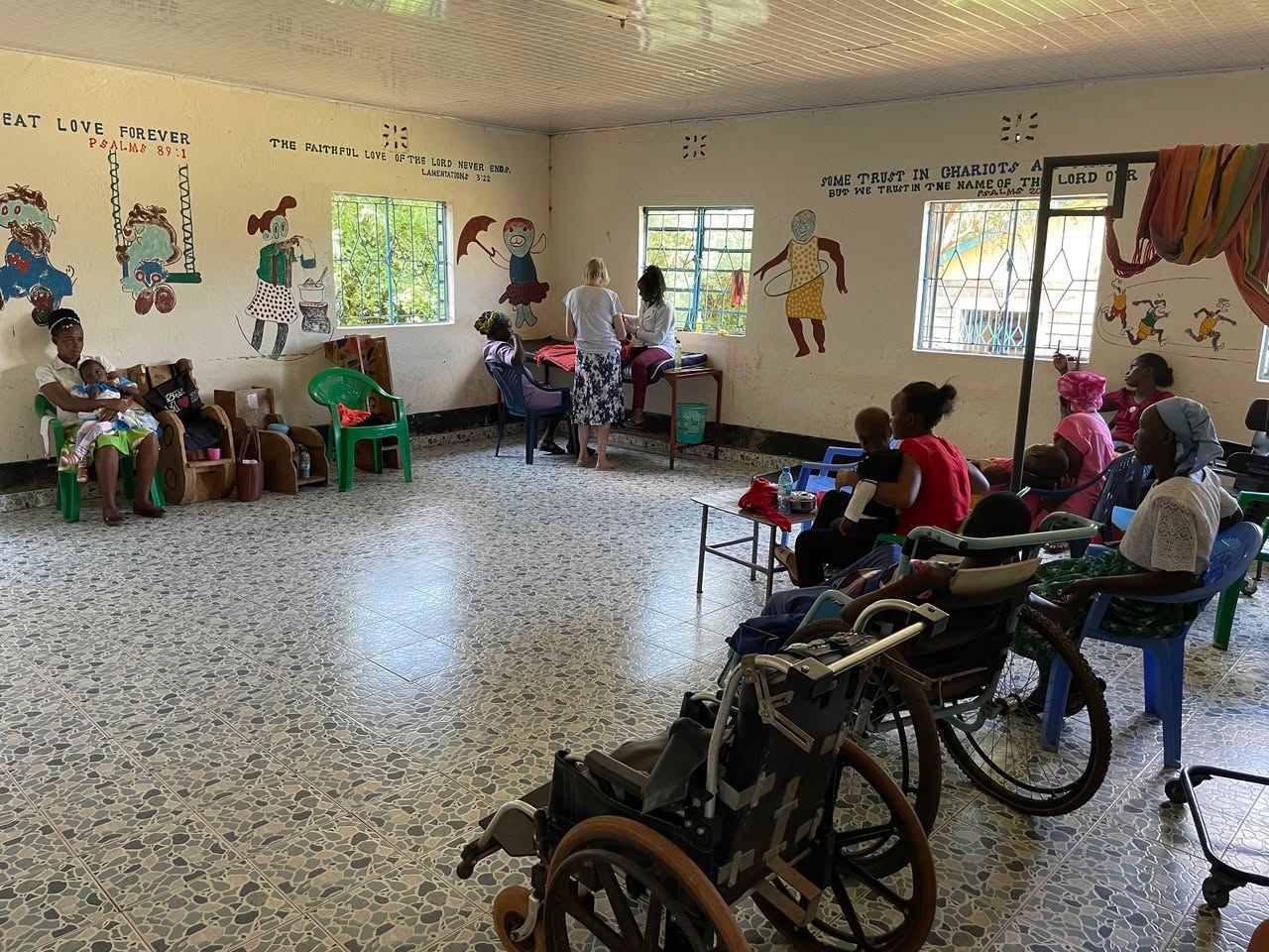 Deep gratitude to Festival Medical Services. www.festival-medical.org for their very generous Grant to support our services to the disabled - through our rehabilitative free Clinic (the only one in the area), education at special schools, like St Lucy's for the Visually Impaired (last pic), and general pastoral support for all the disabled and vulnerable.
Building our Community of Love.