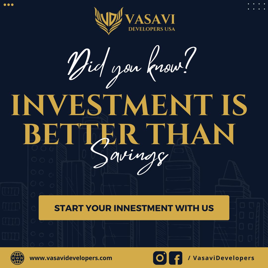 Explore a world of endless possibilities with Vasavi Developers USA โ your gateway to unparalleled real estate investment.
Contact Vasavi Developers USA and Letโs grow together for better future.
Visit www.vasavidevelopers.com to know more.
#VasaviDevelopers #VasaviDevelopersUSA #LetsGrowTogether #RealEstateInvesting #RealEstate #RealEstateInvestment #Investing #RealEstateExperts #Investment