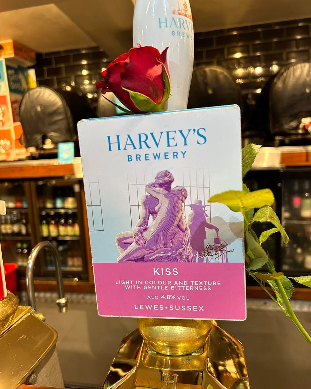 Happy Valentine’s Day all 🥰🥂 #harveysbrewery #lewes