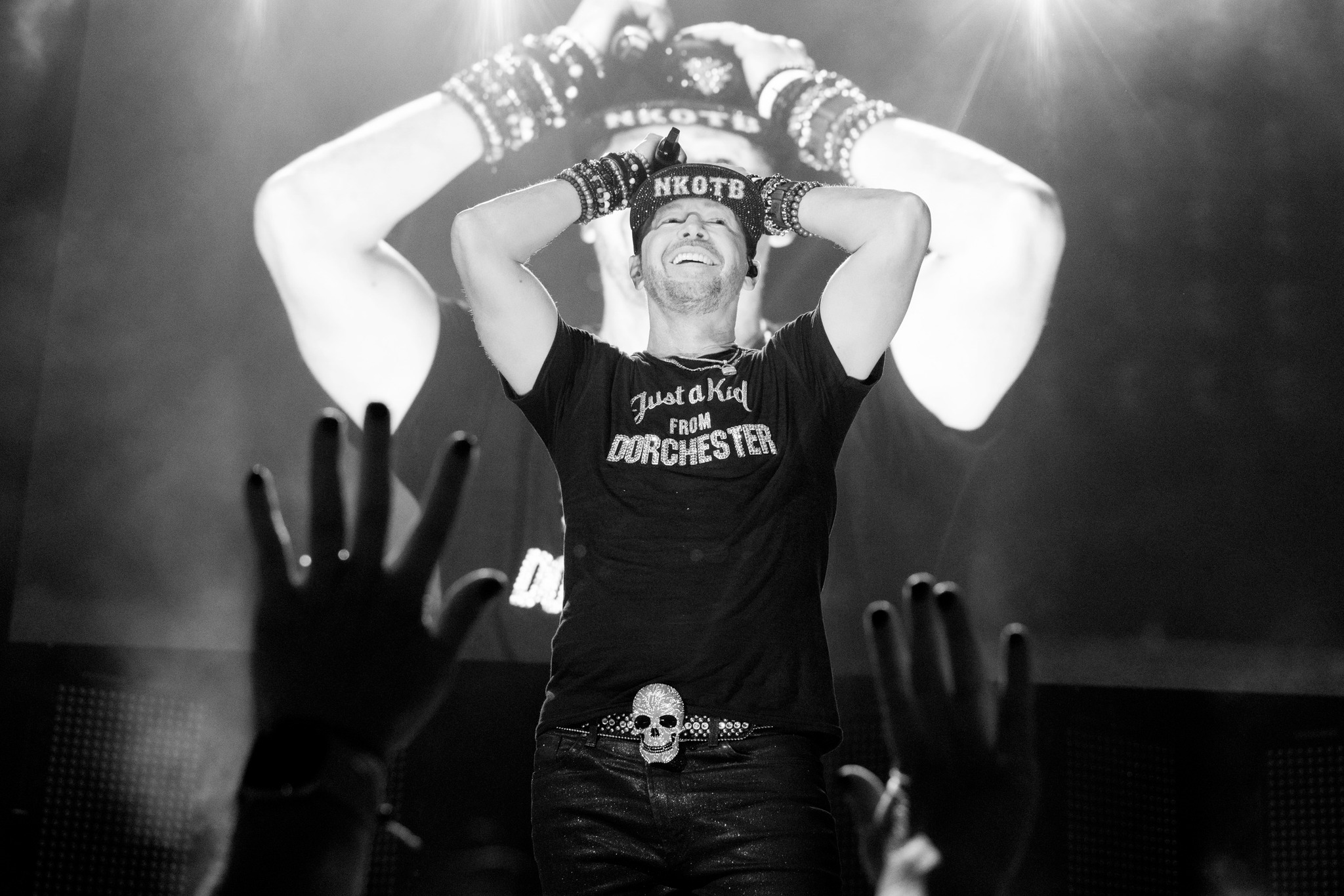 Double Donnie. Who's going to complain about that? @donniewahlberg @nkotb