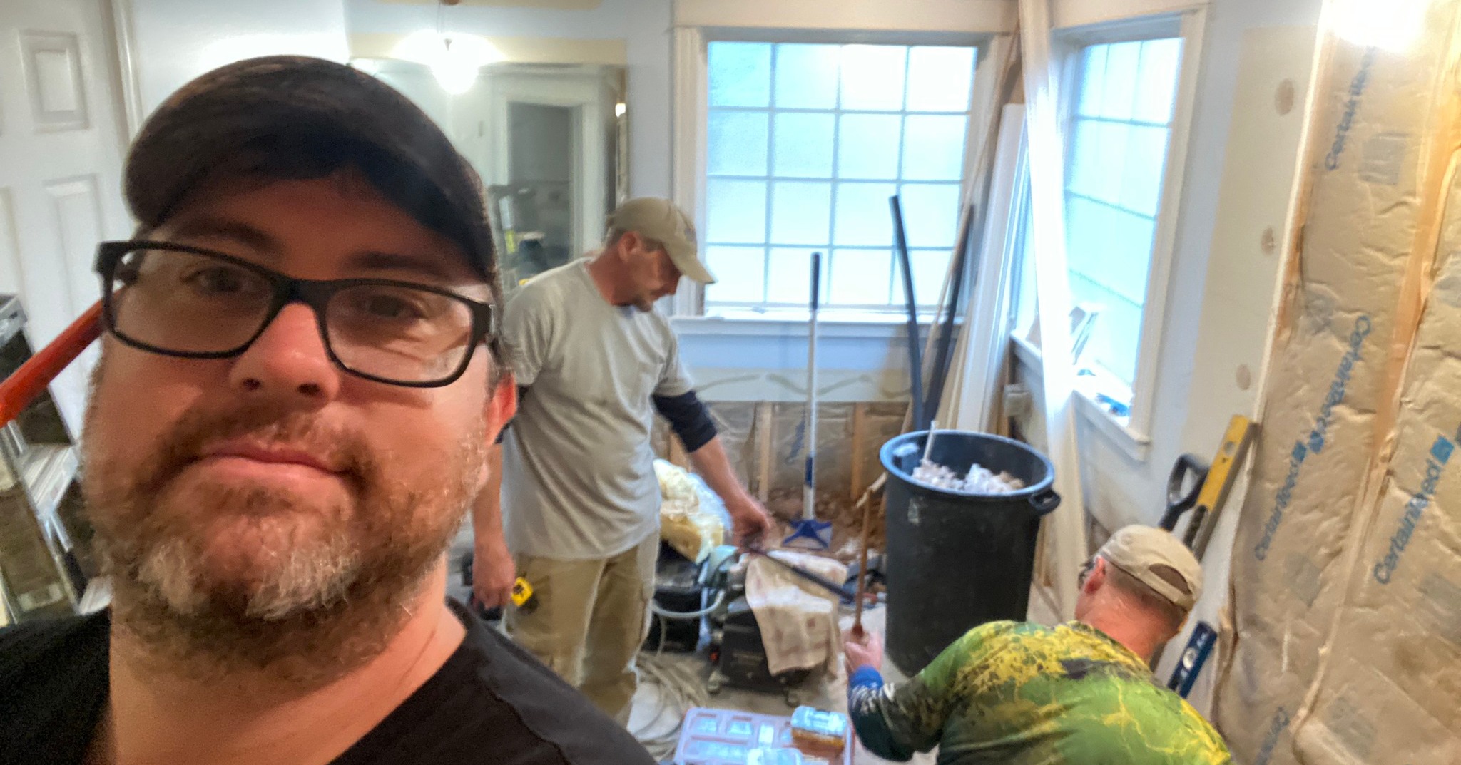 A little demo going on at the Nottingham project with Eaton Custom Homes.
#abovestandardsllc #demo #remodeling #homeremodeling #bathroomremodeling
