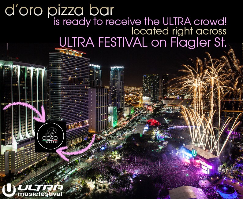 🚨 D’Oro Pizza Bar will be open LATE all weekend during ULTRA Music Festival.
💥 Located just across Bayfront Park on Flagler Street.
#doropizzabar #dorocaffe #doromiami #ULTRA25 #UMF2025 #Ultra2025 #MiamiMusicWeek #ULTRAMUSICFESTIVAL #downtownmiami #biscayneblvdmiami #bayfrontpark
-
.
-
.
-
#pizzagourmet #freshpizza #openlate #AreYouReady #MMW2025 #ULTRA #bayside #freshpizza #miamimidtown #pizzalove #pizzatime #pizzaislife #pizzalovers #pizzalover #pizzapizza #lovepizza #ilovepizza #pizzafreaks #instapizza