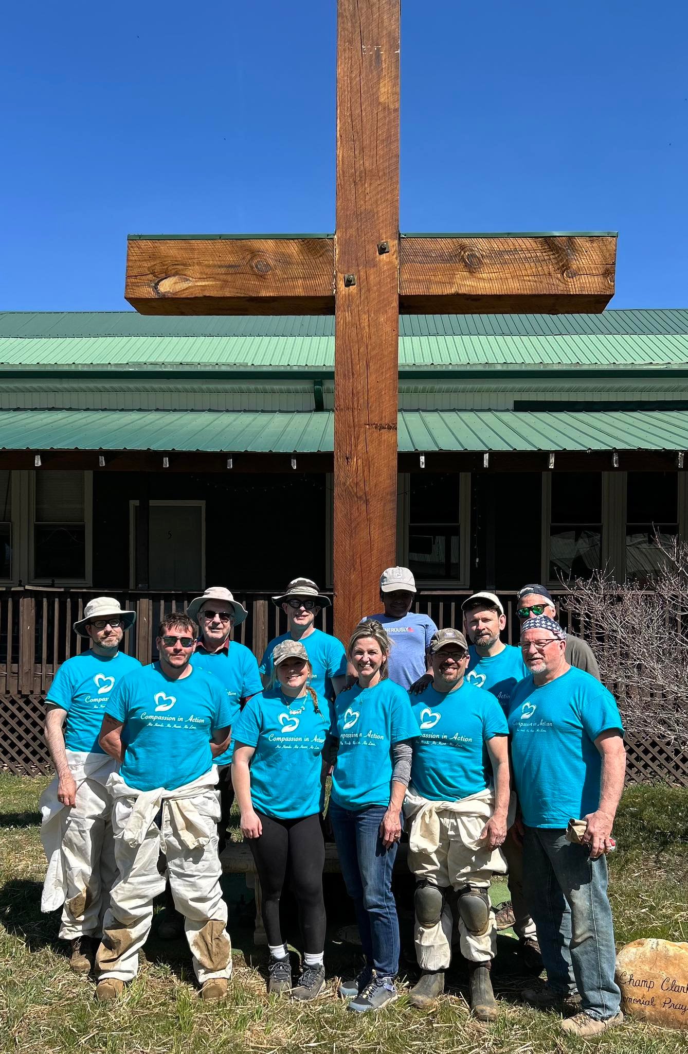 AMAZING Compassion in Action team bringing hope and healing to those affected by Hurricane Helene!
