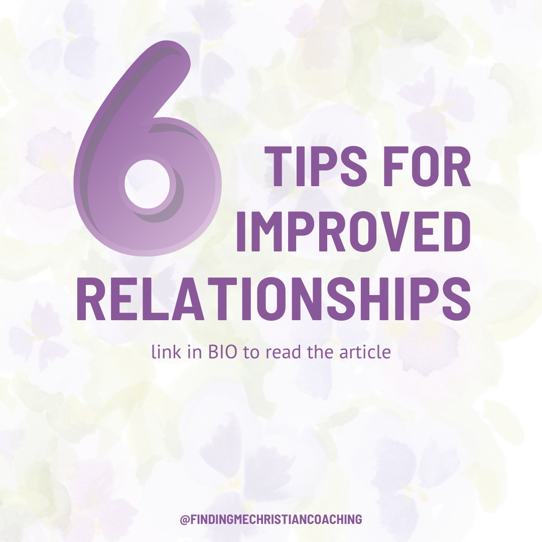 How do you navigate the messiness of relationships?
Check out this article for six practical tips to cultivate healthier, more fulfilling connections with those you care about.
Link in BIO .👆
#Relationships #identityinchrist #lifecoachforChristianwomen #Enneagramcoach #expectations #listenwell #beliefs #Christianwomen #moms #womeninleadershiproles #personalgrowth #selfawareness