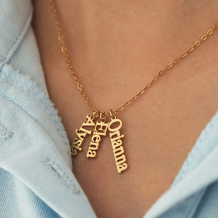 ✨ Personalised elegance, made just for you! ✨
Celebrate the names that matter most with our Signature You Vertical Name Necklace—customise it with 1, 2, or 3 names in silver, gold, or rose gold for a timeless and meaningful touch. 💖 Perfect for yourself or as a heartfelt gift!
🌸 Mother’s Day Special: Get 30% OFF with code LOVEMUM30! 🌸
Tarnish-resistant, water-resistant, and designed to last—this is a keepsake she'll cherish forever. 💕
📌 Shop now and make it personal!
#Amberelle #AmberelleJewellery #PersonalisedJewellery #MeaningfulGifts #MothersDayGift #NameNecklace #JewelleryWithLove #CustomJewellery