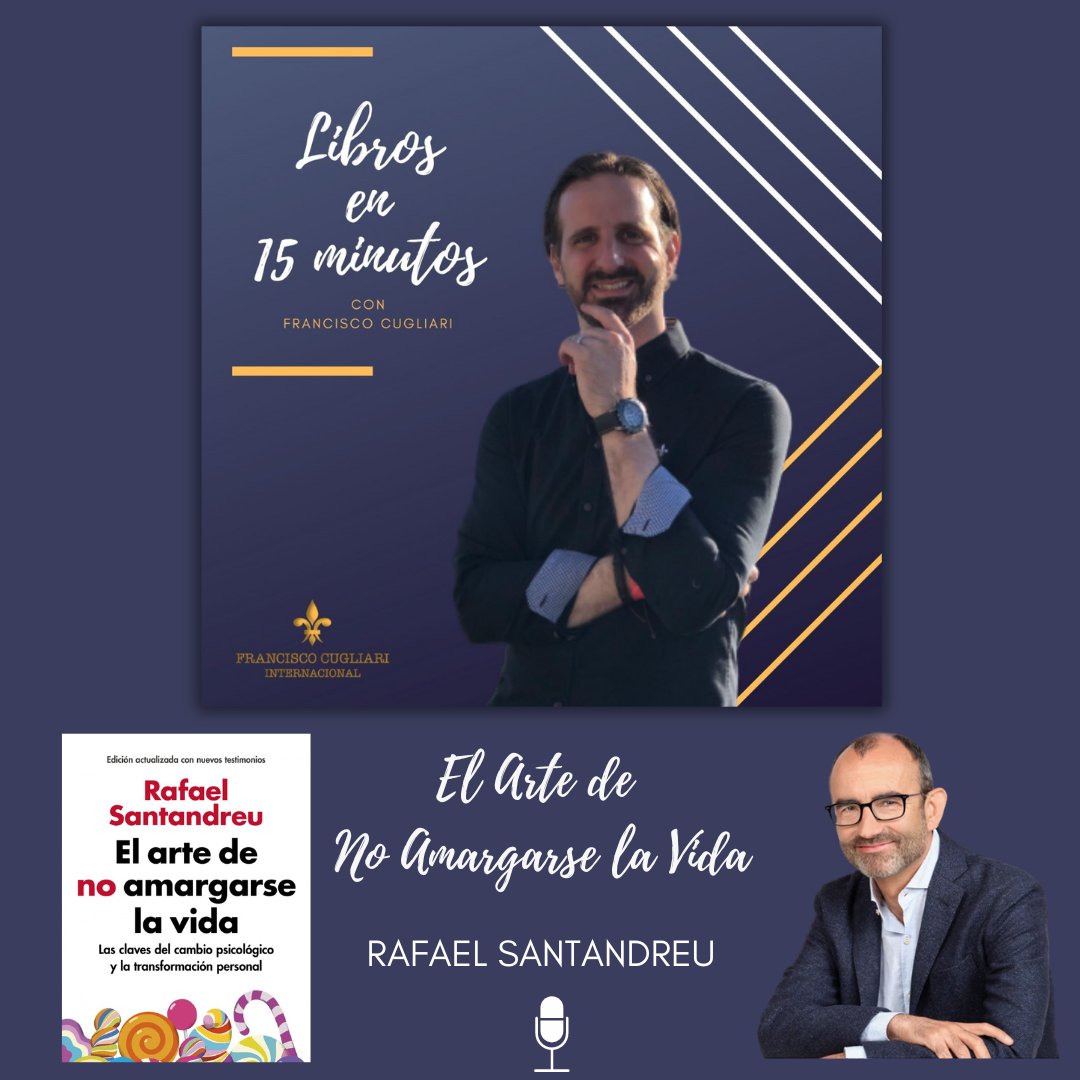 En el décimo episodio de la 2º Temporada del Podcast "Libros en 15 minutos" te traigo a: "El arte de no amargarse la vida" de Rafael Santandreu.
.
En "El arte de no amargarse la vida", Rafael Santandreu nos inspira a buscarle soluciones a nuestros problemas, a saber a qué darle importancia y a no preocuparnos demasiado por cosas sencillas que se pueden arreglar.
.
📚🎧 Podés escucharlo desde tu plataforma favorita: Youtube, Spotify, Apple podcast, Ivoox, y más...!
.
Saludos,
Francisco
.
.
.
.
#franciscocugliari #podcast #librosen15minutos #Resumen #elartedenoamargarselavida #rafaelsantandreu