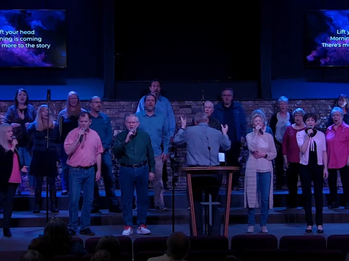 Don’t forget / In grief and in glory / Still great is His faithfulness 🙌🤍 #MorningsideTLH
