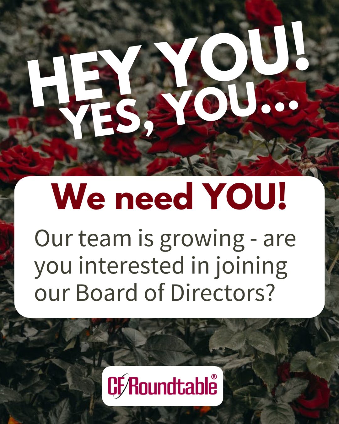 ➡️ United States Adult Cystic Fibrosis Association (USACFA) is looking for a variety of new Directors!
🔹USACFA is a non-profit organization and the publishers of CF Roundtable, a quarterly publication for adults with CF. We are run by a board of volunteers, all of whom are adults with CF.
🔹We are specifically searching for adults with CF who also have experience with or a background in finance, accounting, business development, nonprofit management, grant writing, or graphic design.
🔹None of these apply? No worries! We would love to chat with you about our mission and how we can work together to support the adult CF community.
🔹As an organization we’re committed to respecting each person’s health as we know from personal experience how quickly things change with CF.
📩If you’re interested in learning more, please send us an email at cfroundtable@usacfa.org OR send us DM with any questions. Please share with anyone you think may be interested in this opportunity.
#cfirl #cysticfibrosis #cfawareness #cfwarrior