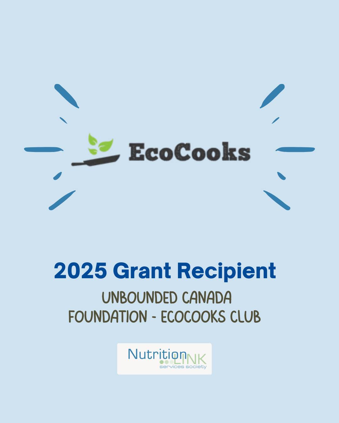 We are excited to announce that Nutrition Link Services Society (NLSS) is supporting the Unbounded Canada Foundation’s EcoCooks Club with our 2025 grants!
The EcoCooks Club, based in Metro Vancouver, provides an innovative afterschool program that teaches youth (grades 4-7) the connection between food choices and climate action. By combining cooking skills with environmental education, the program empowers young participants to make sustainable food choices and promotes eco-conscious behaviors. 🌍🍴
This funding will help expand the program, allowing more youth to join and develop their culinary confidence while learning about sustainable eating practices. Through this collaboration, we are excited to foster the next generation of eco-conscious leaders who are equipped to make a positive impact on our planet. 🌿
We are proud to support EcoCooks Club in its mission to build a sustainable future through food literacy and climate action. 🌍✨
#FoodLiteracy #Sustainability #YouthEmpowerment #EcoCooksClub #NutritionLink #ClimateAction
