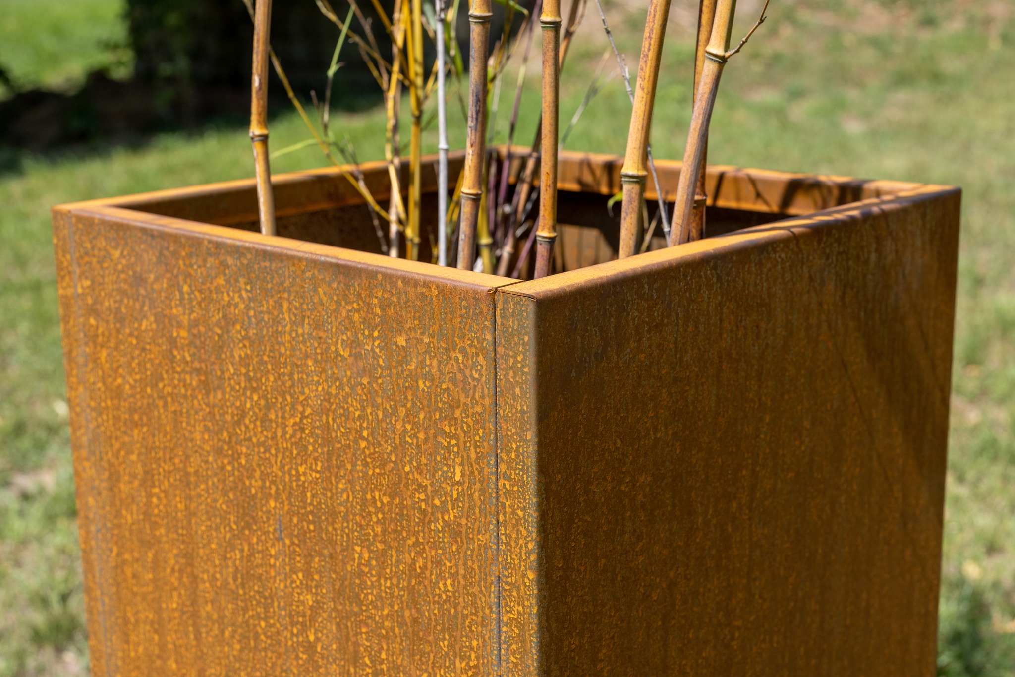 E perfekten Accessoire fir bei d'Entréesdier - Blummebac am 50x50cm an enger Héicht vun engem Meter.
Info a Bestellung 👉 https://letzshop.lu/fr/products/bac-a-fleur-corten-50-x-50-x-100-cm-7ddb40