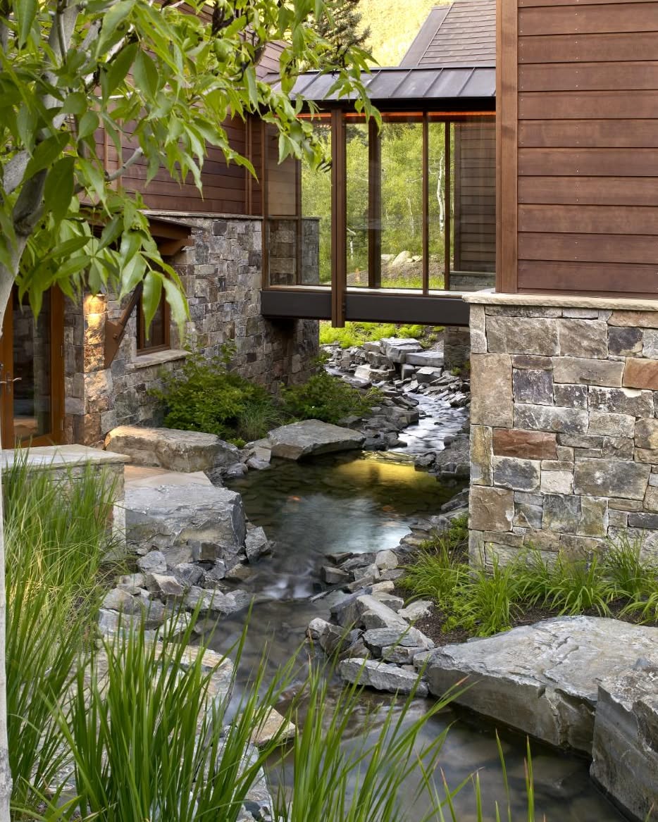 a stream of serenity. 🌿💧
This stream not only provides a sense of tranquility ✨ but connects to a broader stormwater management system consisting of rain gardens and detention ponds. From the start, this stream course was envisioned as a functional element of the design that would provide environmental services that span beyond the site boundary. 🏞
#raingarden #sustainabledesign #gardendesign #landscapedesigns #landscape #stream #gardeninspo #gardeninspiration #landscapearchitecture #outdoorgarden #luxurygarden #luxuryhomes #coloradohome
📸: @jasondewey