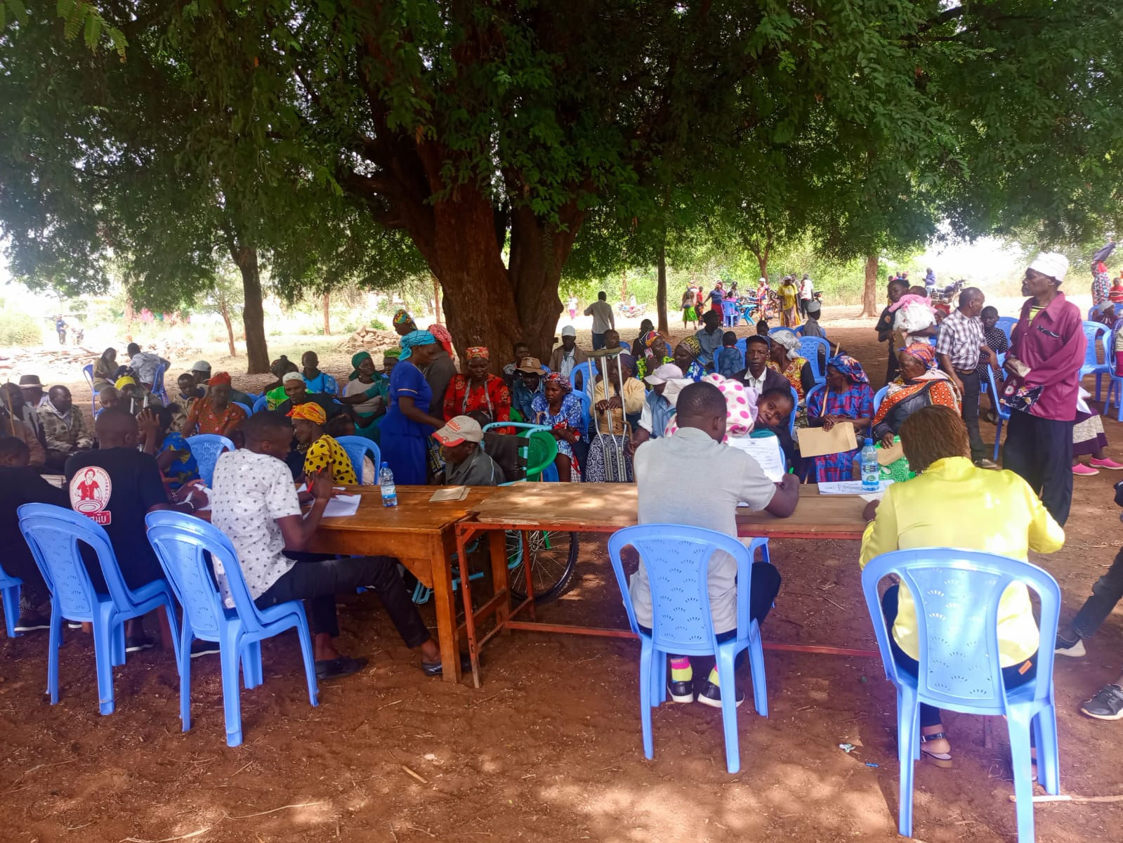 Serving our disabled community: we gathered 111 of our disabled community at St Peter's to get medically checked and assessed by qualified staff from Chuka hospital. This saved our people the trouble of having to arrange appointments with different specialists at the hospital, as well as the expense and difficulties of travel. Assessments will enable access to cheaper government medical insurance (There is no universal health care in Kenya), and also obtain school scholarships for their children (secondary education is not free). Building our Community of Love.