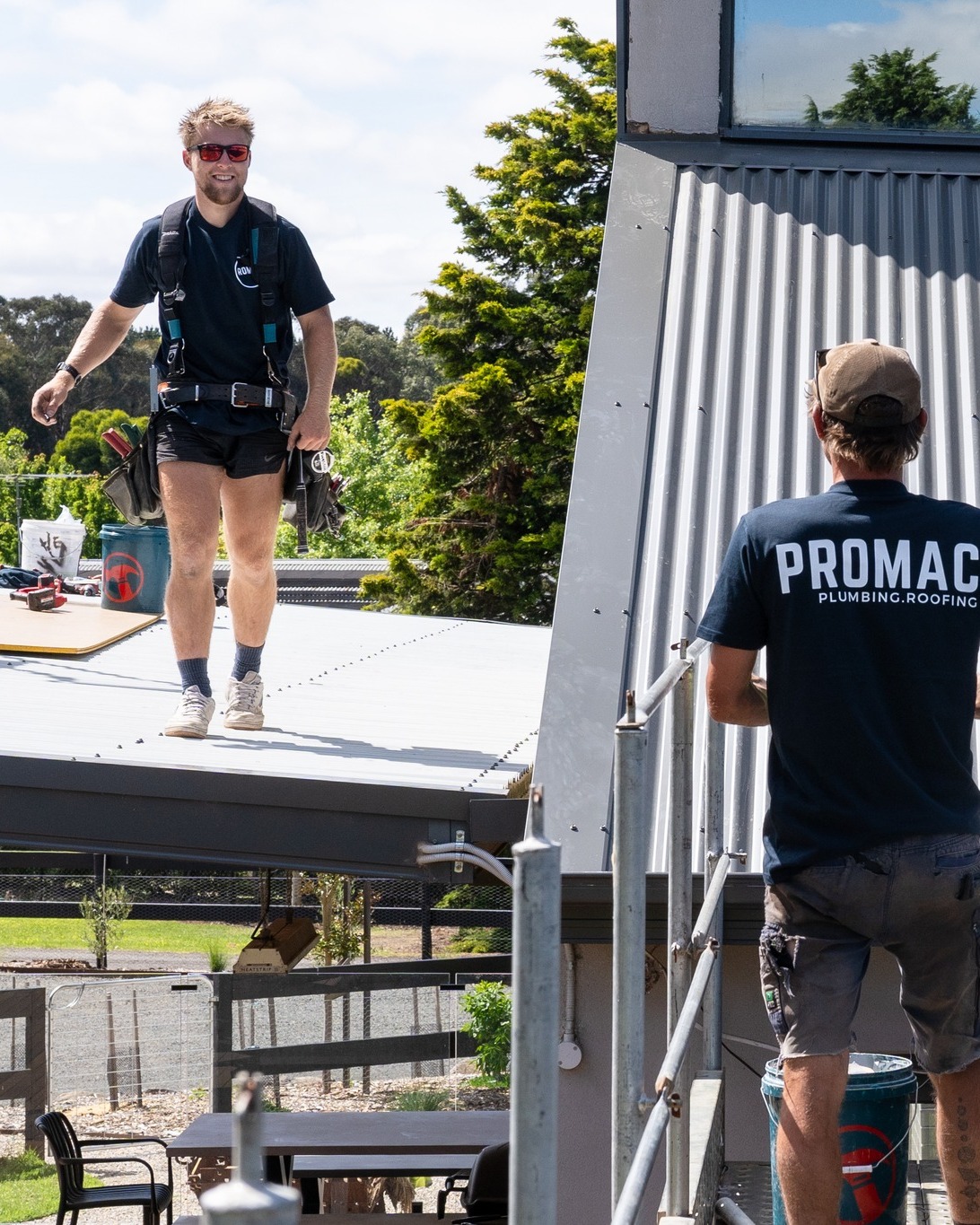 Introducing Leroy, our exceptional 4th-year roofing apprentice! We have been fortunate to have Leroy with us since his first year. He is not only a dedicated worker but also possesses a vibrant personality that lights up our team. 💡👷👷🏻
If you're interested in kickstarting your apprenticeship in roofing and becoming part of our amazing team, we encourage you to reach out. We are currently on the lookout for our next Roofing Apprentice—whether you're in your first year or fourth, all applicants are welcome!
Thanks for the photo @kgmgcreative
#RoofingApprentice #MeetLeroy #JoinOurTeam #Apprenticeship #RoofingLife #TeamSpirit #CareerOpportunities #SkilledTrades
