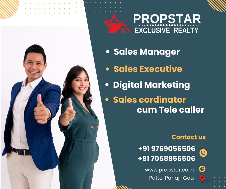 Experience the difference of working with a truly transparent and dedicated team. Our streamlined processes and ethical approach ensure your project's success.
Contact us: +91 9769056506 | 7058956506
#GoaJobs #EthicalCompany #TransparentWorkplace #DedicatedTeam"