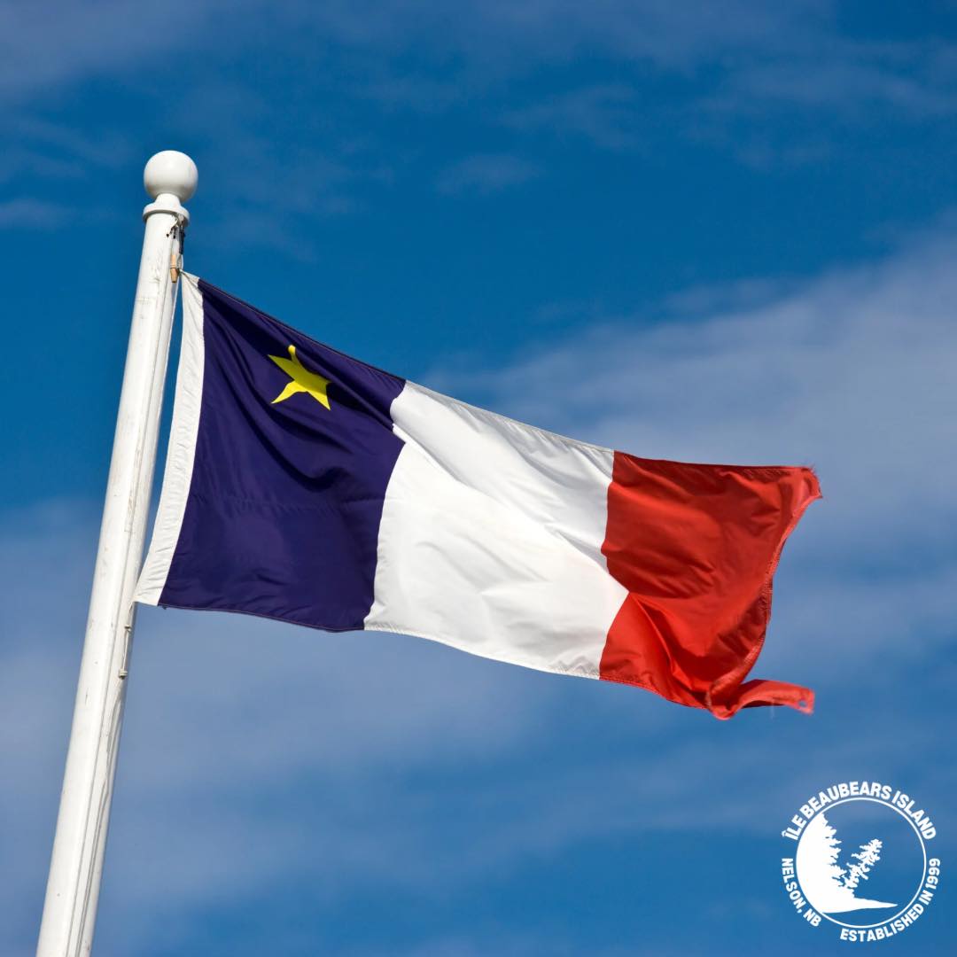 Happy Acadian Day! To celebrate, today we will be offering free admission to our Interpretive Centre! Stop by and learn some more of our Beaubears Island Acadian history, and check out the displays in our Centre! ⭐️ #quinzou