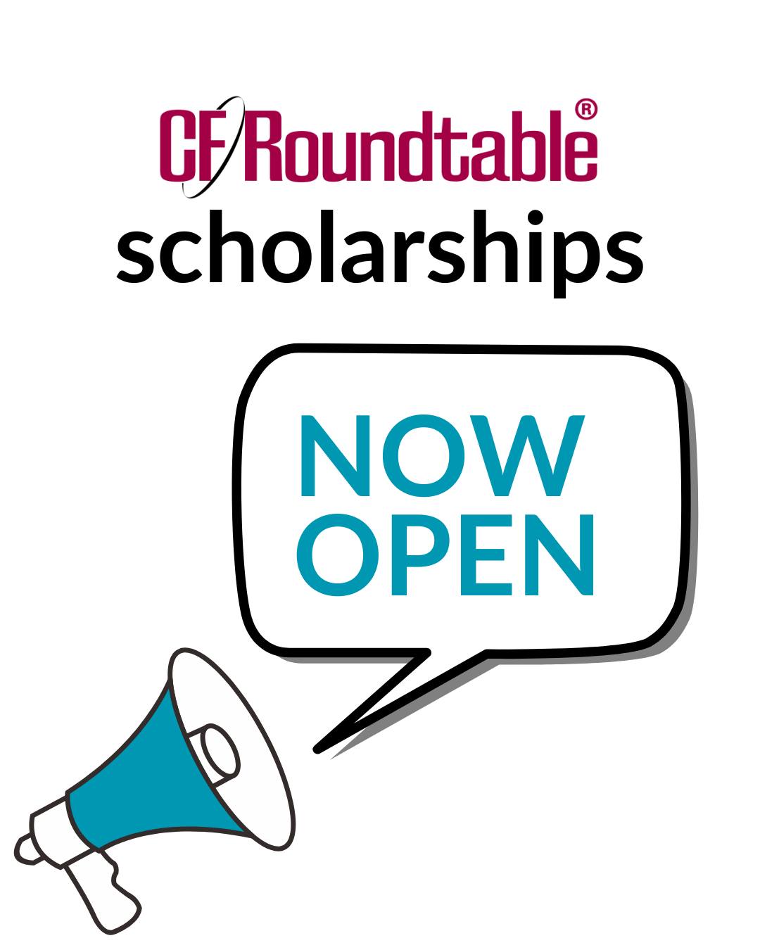 ❓Did you know that CF Roundtable offers 4 different college scholarships? Scholarship applications are now open! Visit our website linked below to get started.
➡Please let us know if you have any questions!
🔗www.cfroundtable.com/scholarships
#cysticfibrosis #cfirl #scholarships