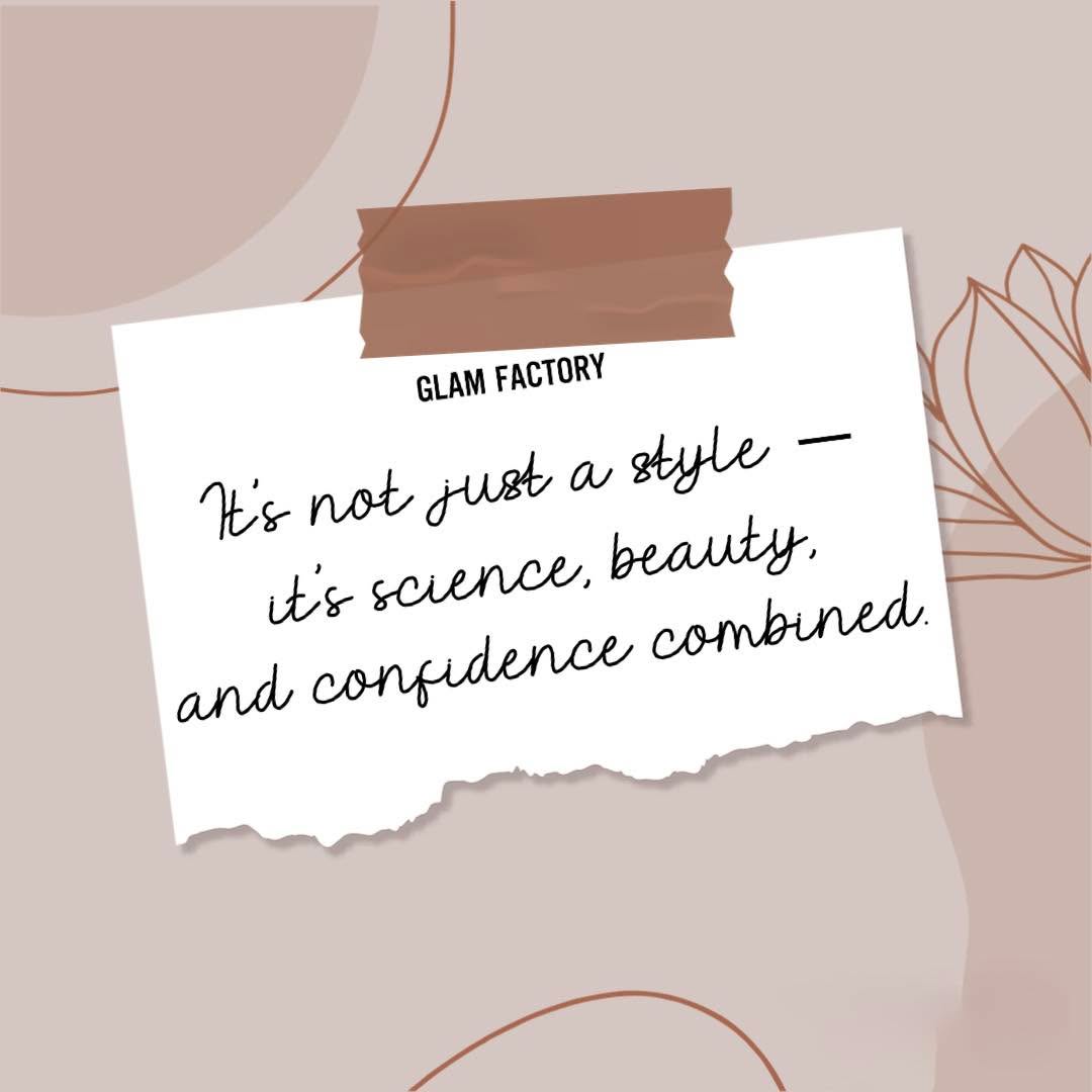 Ready for your next hair glow-up? 😍😍
There’s nothing like the transformation that happens at Glam Factory — and it’s more than just style.
Here’s the science behind why your hair loves Glam Factory:
⭐️ Our expert stylists use salon-grade products with smaller molecular structures, allowing deeper penetration into the hair shaft for long-lasting hydration and repair.
⭐️ Professional formulas are rich in proteins, amino acids, and essential oils that help rebuild the hair’s cuticle and strengthen from within.
⭐️ Regular treatments restore the hair’s pH balance, which protects against frizz, breakage, and dullness.
⭐️ Heat styling tools at Glam Factory are designed to minimize heat damage with even distribution and temperature control.
Plus, your hair is in the hands of professionals trained to read what your strands really need.
It’s not just a style — it’s science, beauty, and confidence combined.
#GlamFactoryScience #HealthyHairGoals #HairFacts #StrongerShinierHair #GlowUpWithScience