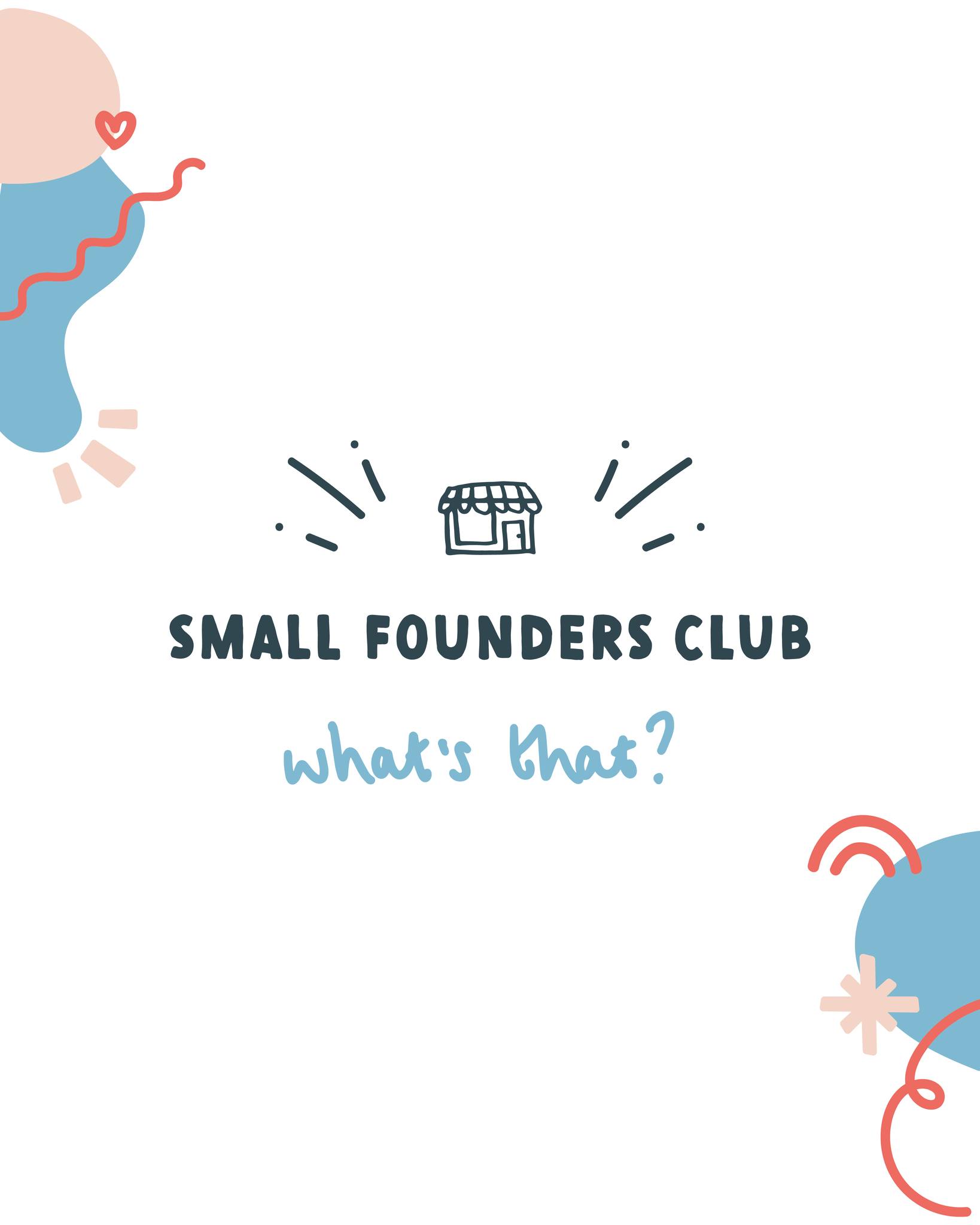 We have wanted to create a community for a while now and after lots of thinking it was time to take some action. We have big plans but for now are keeping it local whilst we find our feet and discover what works.
So what is the Small Founders Club? 🤔
It's a feel good community committed to supporting, connecting and empowering small business entrepreneurs 🥰
The club is here for you to build meaningful friendships that become your support network, it will help you to: grow your confidence and your business, feel inspired and motivated, have a positive mindset, accountability, look after your wellbeing and feel less alone on the rollercoaster that is running your own business.
Running a small business can sometimes be a challenging and isolating journey and the Small Founders Club is here to change that experience ✨
Access to the club is through an annual membership which includes a members only online community, as well as being able to book onto our monthly local meet ups in Warrington town centre.
Anyone is welcome to attend their first two meet ups without being a member, this gives people a chance to see what it's all about before committing to a membership (but we are sure you won't be able to resist, especially at only £35 per year, how can you refuse 😉).
We are searching for independent run businesses local or close by to Warrington who are looking to be connected with other small businesses to come along and join in the fun 😊 please tag any businesses you feel could benefit from this group
-
#smallfoundersclub #warrington #networkingevent #networking #warringtonbusiness #smallbusinessmeetup #smallbusinessowner #smallbusinessowneruk #smallbusinesssupport #smallbusinessownerlife #smallbusinessuk #smallbusinesssupportingsmallbusiness #smallbizevents #SmallBizUK #smallbizclub