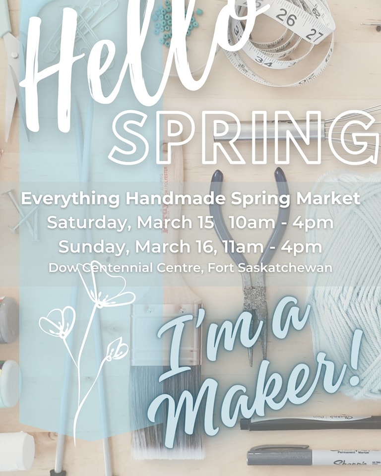 🌼 Join us next weekend, March 15th & 16th for a Spring Market hosted by @everythinghandmademarkets !
We will be at the Dow Centennial Centre both Saturday and Sunday, alongside a ton of other fabulous vendors! 💕
Can't wait to see you there! 🥰
#ltlcreationsco #scrunchies #handmade #hairaccessories #market