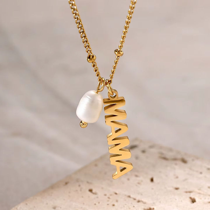 ๐ซ Celebrate motherhood with the Signature You MAMA Pearl Pendant Necklace โจ This elegant piece, featuring the word "MAMA" and a radiant pearl, is a timeless symbol of love, strength, and connection. Crafted from high-quality stainless steel with a gold-plated finish, itโs both durable and stunning. ๐ธ
Treat yourself or a special mum with 30% off for Mother's Day using code LOVEMUM30. Don't miss out! ๐
๐ Adjustable Saturn chain (40cm + 5cm)
๐ Tarnish & water-resistant
๐ 1-year warranty included
#Amberelle #AmberelleJewellery #MothersDayGift #JewelleryLover #MumJewellery #PearlNecklace #GoldJewellery #GiftForMum
