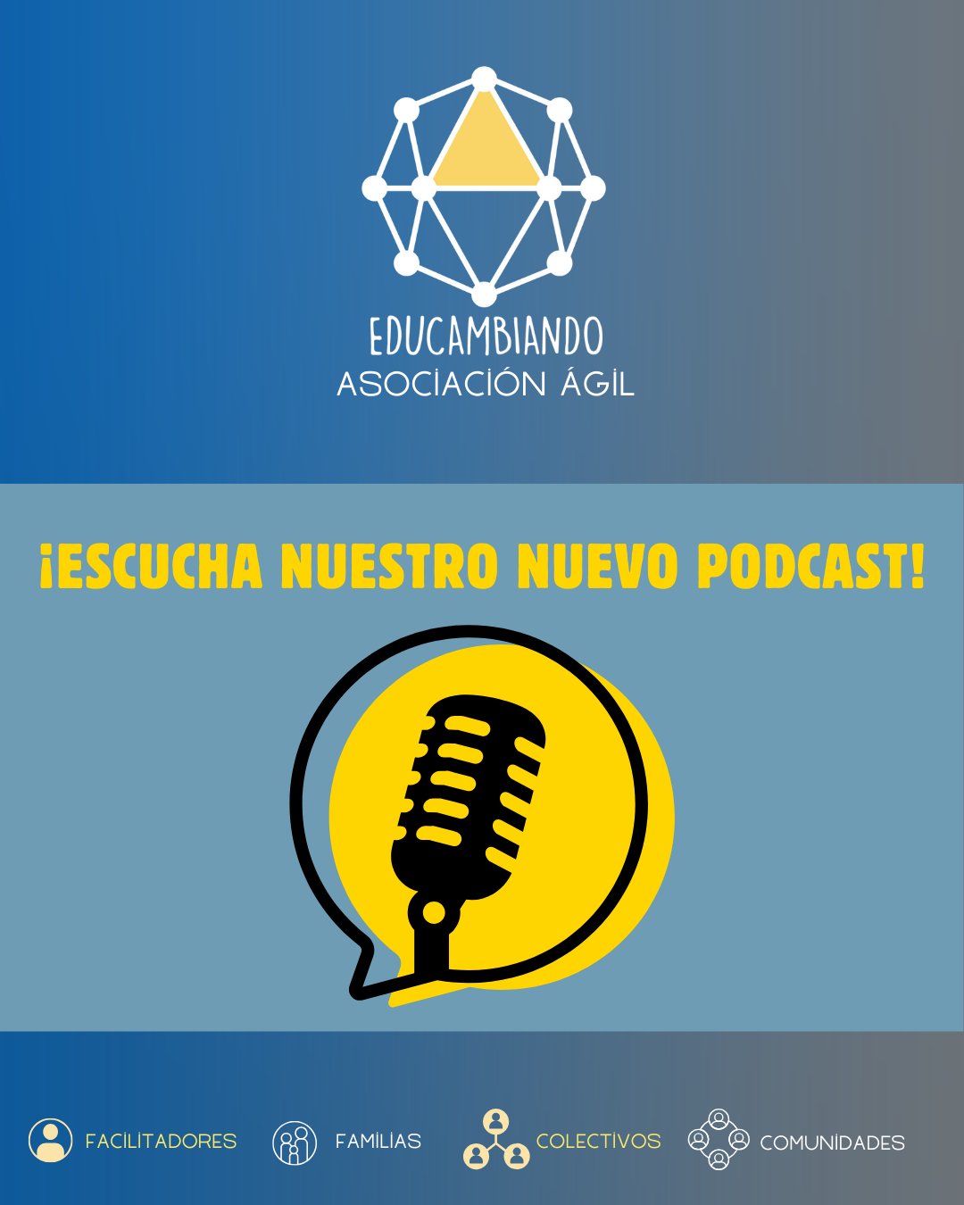 ¡Estamos de vuelta!
Hemos estado ausentes porque hemos estado planeando contenido muy interesante para ustedes. Después de muchos cambios y ajustes que aún siguen sucediendo estamos creando algo que nos emociona mucho: UN NUEVO PODCAST. 🎙
En este podcast estaremos platicando acerca de temas como la desescolarización, la autodirección, la crianza y el aprendizaje mirando a través del lente que nos ofrece el modelo ágil.
Únete a Abi y a Citlalli para compartir de interesantes conversaciones sobre temas que sabemos nos interesan y resuenan a todas como comunidad desescolarizada.
Busca nuestro primer episodio este 17 de febrero en nuestro canal de YouTube. Mientras, aquí les estaremos dejando unas probaditas.
Además... No tenemos nombre y nos encantaría que nos ayuden a escoger uno. ¿Tú como le pondrías a nuestro Podcast? ¡Te leemos! Deja tus sugerencias en los comentarios. 👇
#desescolarización #autodirección #crianza #aprendizaje #podcast