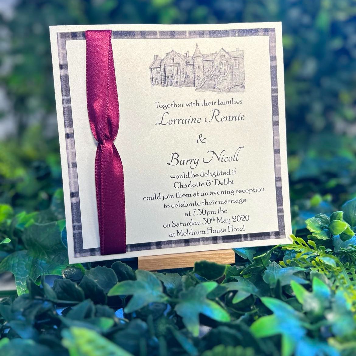 Congratulations to Lorraine & Barry who were finally married after being postponed due to Covid-19, at Meldrum House Country Hotel & Golf Course
#weddingvenue #designerstationery #handmadeinvitations #welcometoourwedding #prettyprint #yourwedding #diyweddings #weddingideas #weddingplanning #diyweddinginvitations #handmadestationery #prettystationery #scottishweddingsupplier #modernweddingstationery #wedding #yourweddingyourway #invitations #weddingmenu #bridetobe #diywedding #2024wedding #stationerysupplier #yourweddingday #tablestationery #placecards #diyweddingideas #venuedrawing #menus #dayinvitation #eveninginvitation