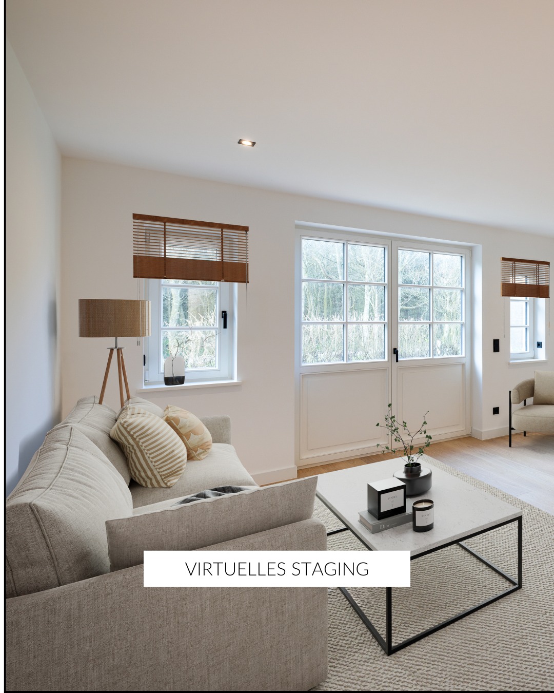 Ich durfte dieses Rendering für @mogckundpartner erstellen und freue mich schon jetzt auf kommende gemeinsame Projekte!
Virtuelles Staging ist eine großartige Möglichkeit, Immobilien ansprechender zu präsentieren und Interessenten eine bessere Vorstellung vom Potenzial eines Raumes zu geben. Daher ist es nicht überraschend, dass Plattformen wie ImmoScout erste Tools in ihre Systeme integrieren. Doch die aktuelle KI-Technologie stößt noch an Grenzen: Sie kann den Stil des Hauses, die regionale Architektur und die Zielgruppe nicht automatisch perfekt anpassen.
Viele einfache Rendering-Tools stammen aus den USA oder Asien und sind auf diese Märkte optimiert. Wer schon einmal ein KI-generiertes Staging gesehen hat, merkt schnell, dass die Einrichtung oft nicht zum Charakter der Immobilie passt. Ein Beispiel ist Sylt – mit seinem ganz eigenen, hochwertigen Stil. Hier braucht es eine maßgeschneiderte Gestaltung, die den Charme und die Exklusivität der Region widerspiegelt.
Alles Liebe, Anna
#immobilienfotografie #luxuryliving #homestaging #realestate #immobilien #luxusimmobilien