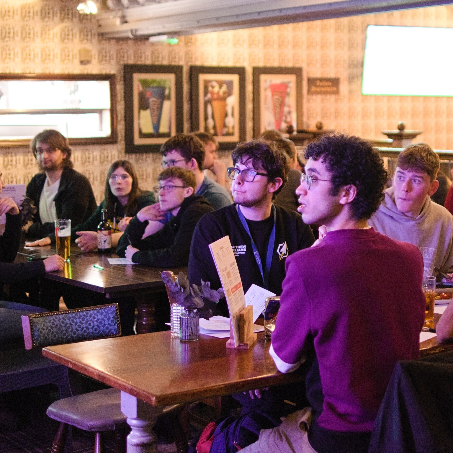 ✏️ It's all thumbs up from our pub quiz last week! 👍
In our first social of the year and semester, our teams were asked questions on 2023 pop culture, films & tv, and music... 🎓
While we're straight to work on this year's projects, it's also important for us to kick back and let out our competitive side! 😉
#engineer #Rocket #space #ThinkBigGoBeyond #science #rocket