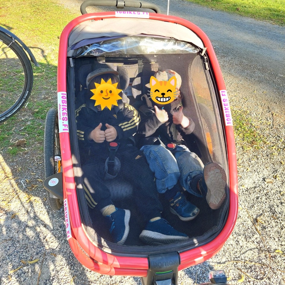 Se ois kesäloma! Tuplapeukut pyöräretkelle seikkikseen
#seikkailupuisto #parastaturussa