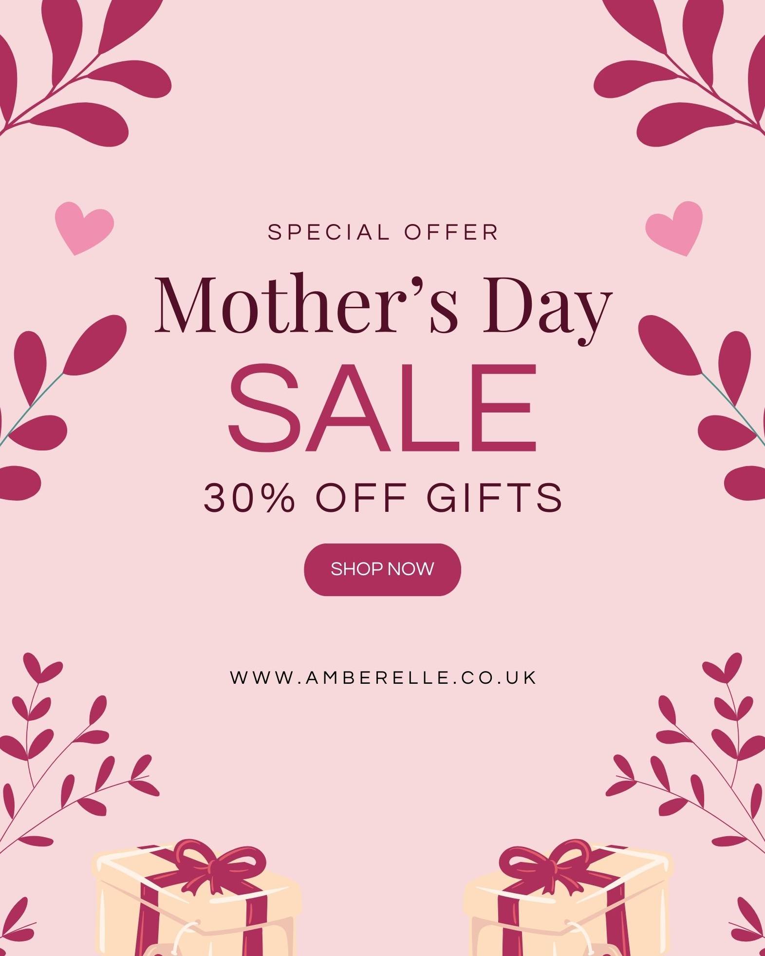 Make her feel special this Mother's Day! Use code: LOVEMUM30 at the checkout for 30% off Mother's Day gifts.
#MothersDay #MothersDayGifts #MothersDaySale #CustomJewellery #Jewellery #Amberelle #AmberelleJewellery #GiftIdeas