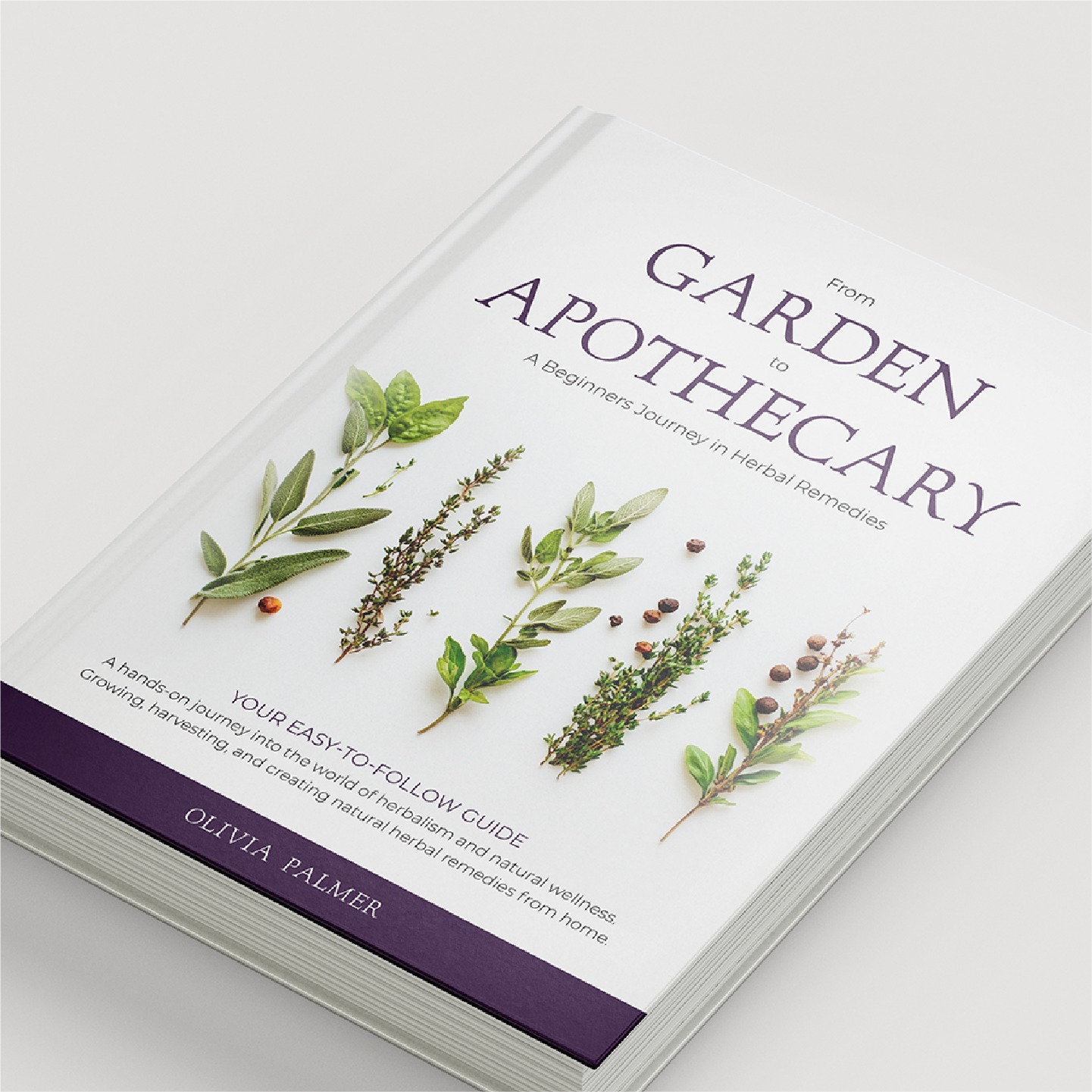 Introducing this clean and elegant book cover design for a beginner’s guide to apothecary! Featuring a soft purple that symbolize healing and wisdom, this design keeps things fresh, minimal, and inviting—perfect for those starting their herbal journey. 🌿💜
#BookCoverDesign #ApothecaryGuide #CleanDesign #HealingHerbs #PurpleAesthetic #MinimalistBooks #HerbalWisdom #graphicdesign
