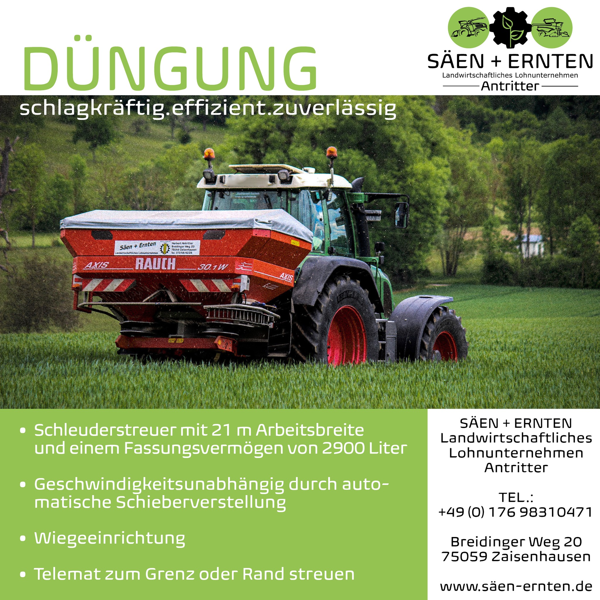 DÜNGUNG 🌿🌾
Wir stellen unsere Leistungen vor! 👨🌾
.
.
.
.
.
#düngen #düngemittel #Rauch #fendt #landwirtschaft
#landscapephotography #landwirt #lohnunternehmen
#badenwürttemberg #kraichgau
#landwirtschaftistleidenschaft #fullgas #foryou #lohner
#lohnunternehmenantritter