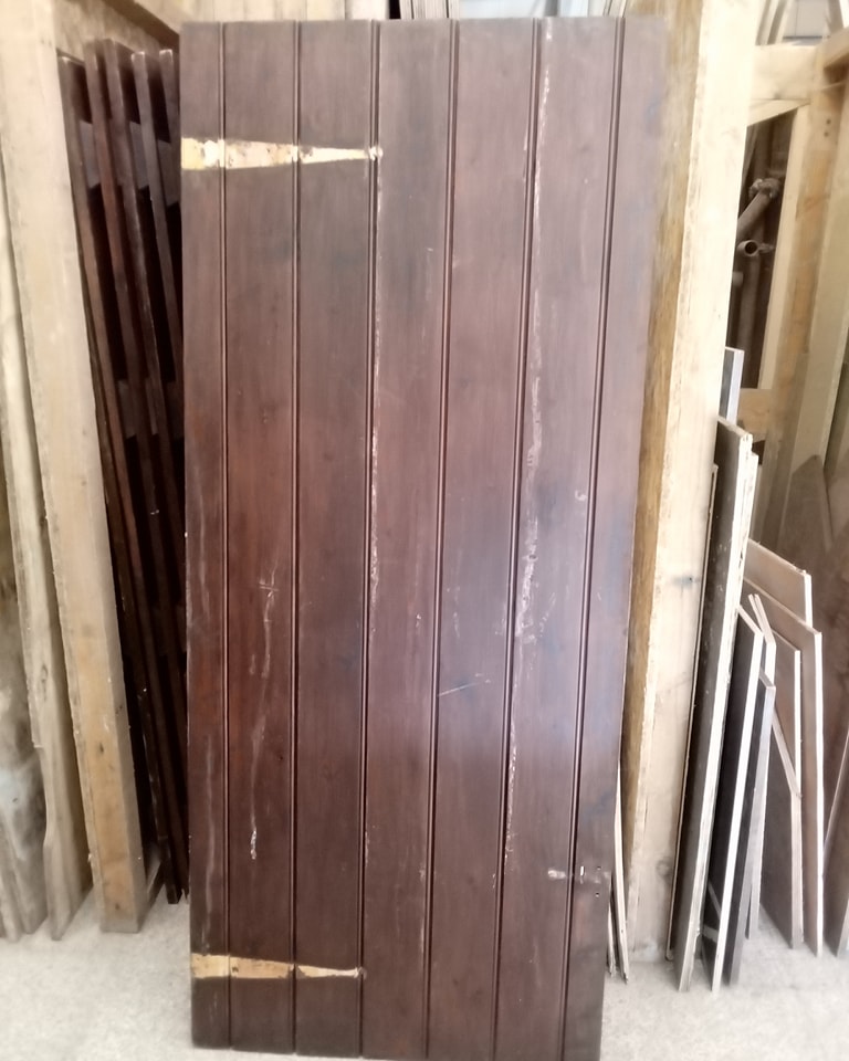 We have some beautiful pitch pine tongue and groove cottage doors for sale £70 including iron work. Various dimensions 1.9 high 800wide approx. Really sturdy