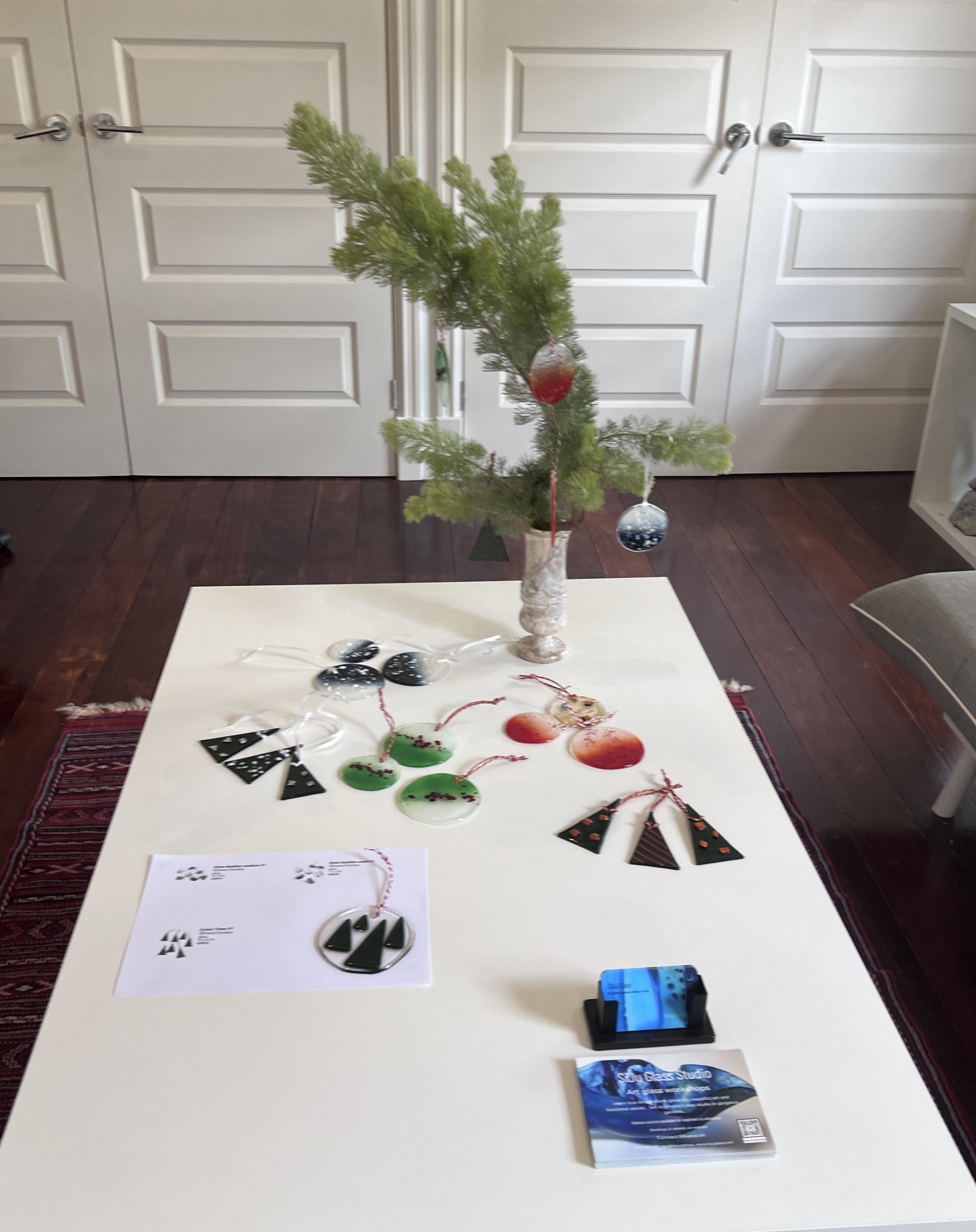 We're open. Nothing like a wooly bush xmas tree!