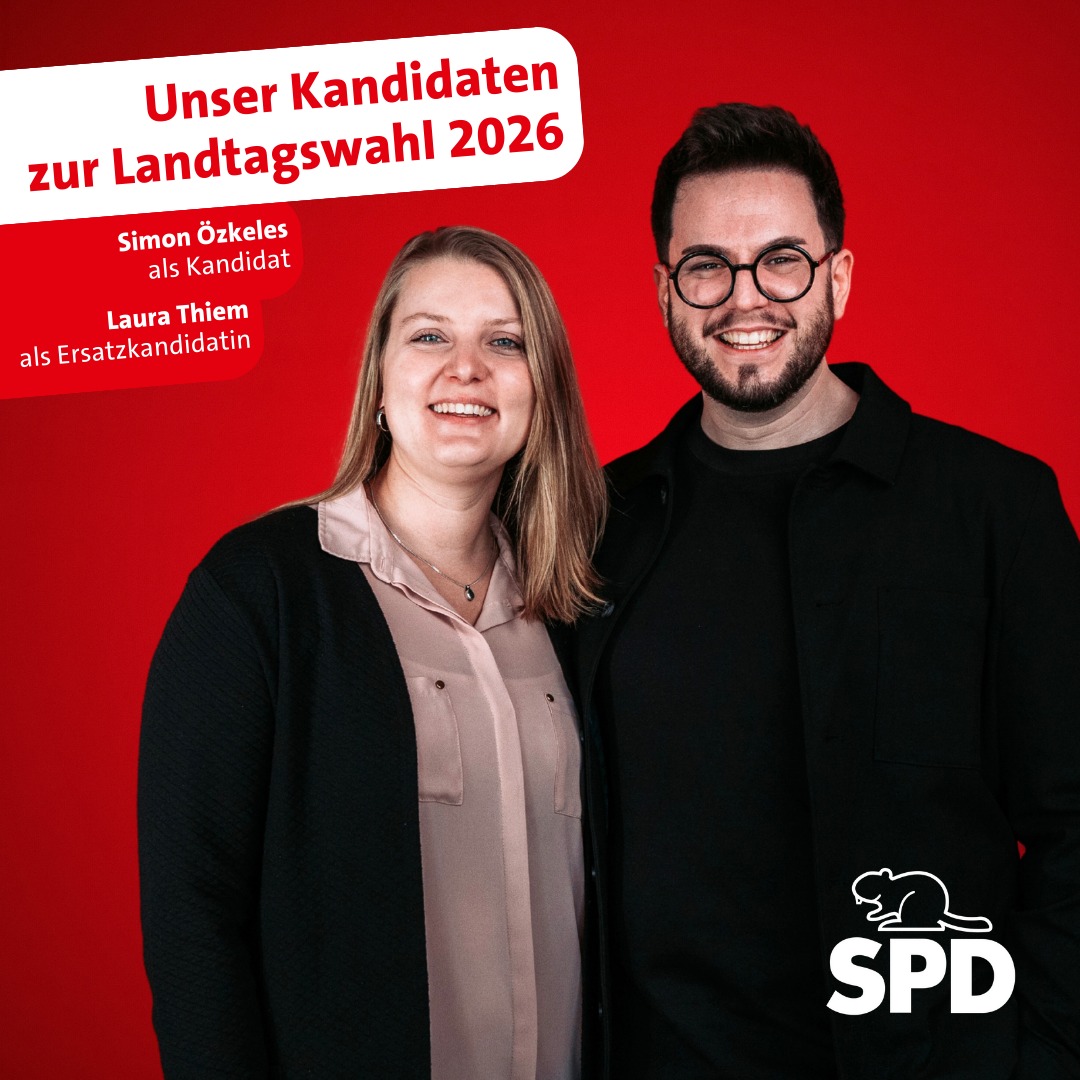 Das war unser Kreisparteitag 2026 🤩
Wir haben dabei unser Kandidaten-Duo zur Landtagswahl 2026 nominiert: Simon Özkeles wird unser Kandidat sein, Laura Thiem seine Ersatzkandidatin 🚀 Beiden wünschen wir ganz viel Erfolg und Motivation für den Wahlkampf - wir unterstützen euch beide dabei💪 Einfach toll, ein solches junges, dynamisches und kompetentes Duo zu haben 🥰
Bei der Nominierung wurden Simon und Laura mit jeweils 98 % gewählt. Besonders toll: Es waren so viele Mitglieder da wie schon lange nicht mehr 🥳 Über 60 Mitglieder und weitere Unterstützerinnen und Unterstützer aus der letzten Kommunalwahl haben gezeigt: Bei uns geht was 🔥
Vor der Nominierung begrüßte unser Vorsitzender Simon zahlreiche Neumitglieder und überreichte als symbolisches Zeichen der Mitgliedschaft das rote SPD-Parteibuch🌹 Unser Bundestagsabgeordneter Martin Gerster wertete in seinem Beitrag die aktuellen Koalitionsverhandlungen und machte einen Rückblick zur Bundestagswahl 🗳 In der anschließenden Diskussion wurde klar: Wir haben zur Aufarbeitung der Ergebnisse zur Bundestagswahl noch einiges an Gesprächsbedarf. Das werden wir bald nachholen!
@simon.oezkeles @team_lauretta @martingerster.spd
#landkreisbiberach #biberach #DeineStimmeZählt #bundestagswahl #laupheim #riedlingen #federsee #badschussenried #spdbw #illertal #spd #sozialepolitikfürdich #badbuchau #politikmitherzundkopf #SPDBW #SPD