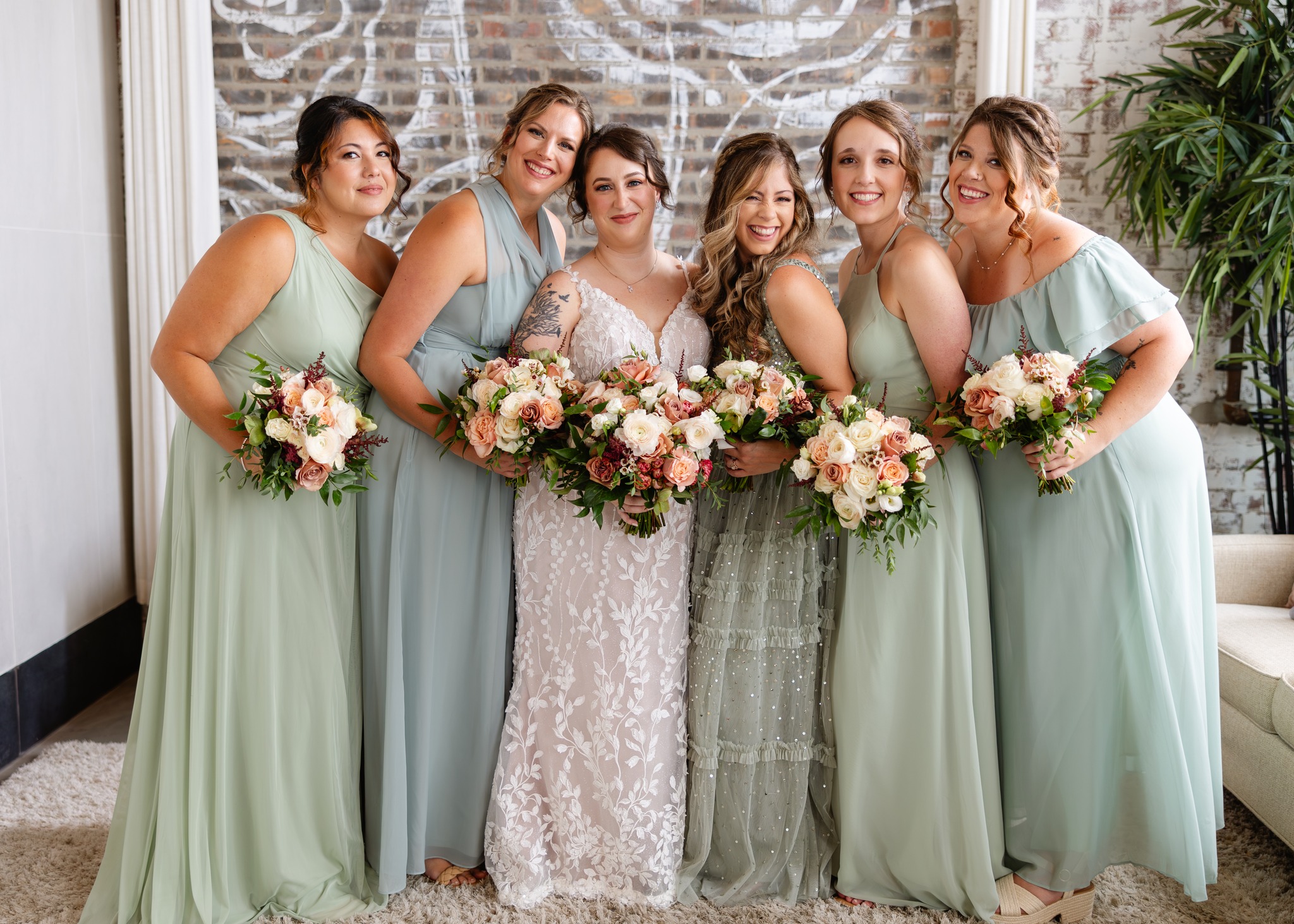 Obsessed with this beautiful group of ladies. #bridetribe
.
.
πΈ @brookegroganphotography
π @cadillacservicegarage