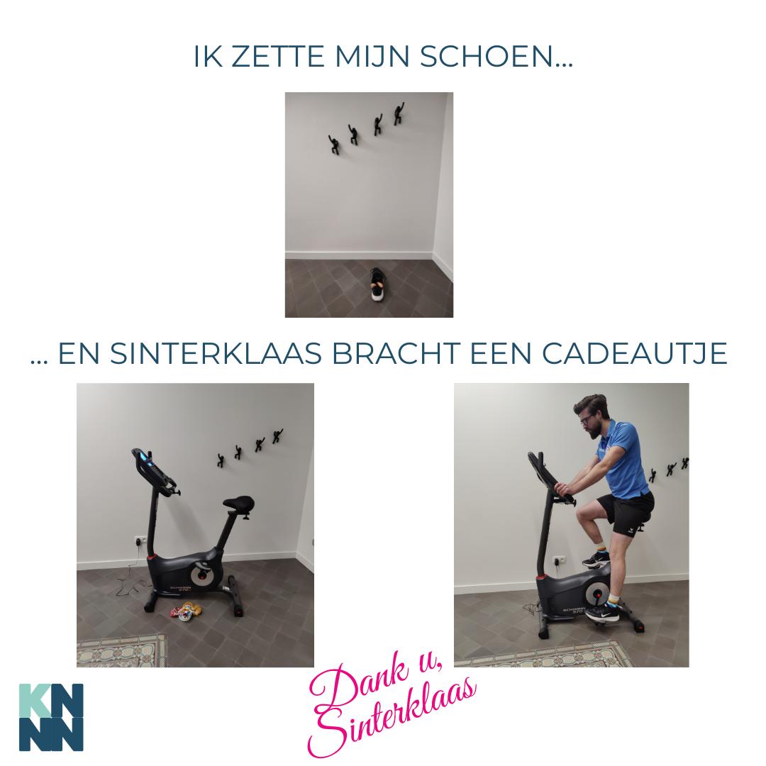 Mijn praktijk kreeg vannacht hoog bezoek. Sinterklaas had goed gezien dat de vorige hometrainer aan vervanging toe was en bracht me een splinternieuwe.
#dankusinterklaasje #hometrainer #revalidatie #praktijk
