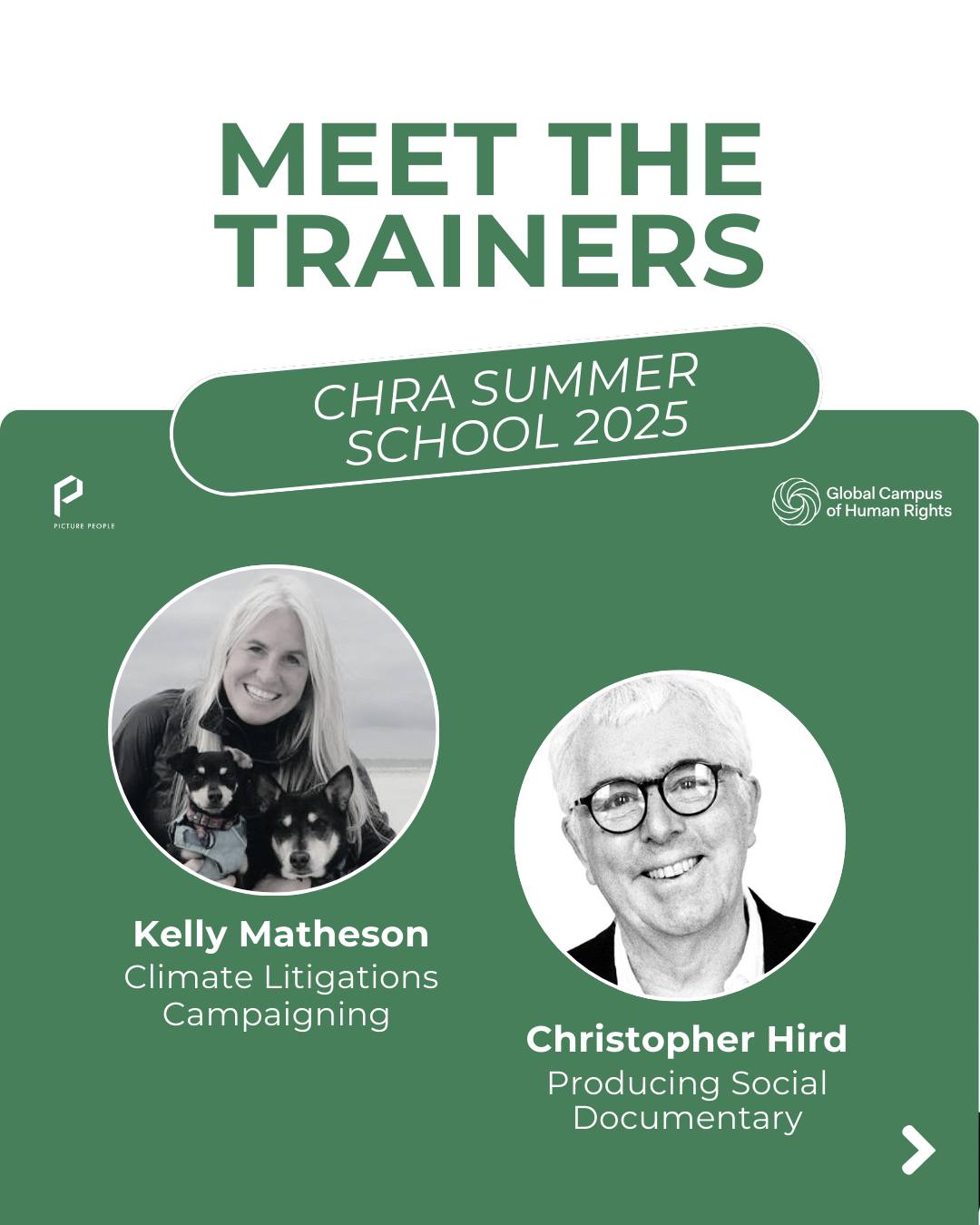 What if one summer could change your whole career?
This is your chance to learn from two of the most respected names in impact filmmaking:
🎬 Christopher Hird
⚖️ Kelly Matheson
At the CHRA Summer School 2025, they’ll guide you through the exact ways film can drive climate justice, influence policy, and spark global movements.
You’ll learn how to:
→ Build powerful campaigns with video
→ Navigate climate litigation through storytelling
→ Produce documentaries that ignite change
Bonus: Scholarships are available.
BUT, spots are limited so apply now via the link in bio!
Powered by @picturepeoplemsp & @gchumanrights .
#CHRASchool #BiennaleCinema2025 #ecoactivism #environmentalist #environmentaljustice #filmindustry #filmindustrynetwork #italy #filmworld #thereisnoplanetb #humanrightsadvocacy #peoplescreatives #globalwarming #documentary #documentaryfilm #DocumentaryFilmmaking #climateaction #climatecrisis #climateemergency #climatejustice #feed #documentaryfilmmaking #independentfilmmaking #climatemitigation #environmentallaw #climateactivism #filmactivism #filmproduction #independentfilmmaker #independentfilmproduction